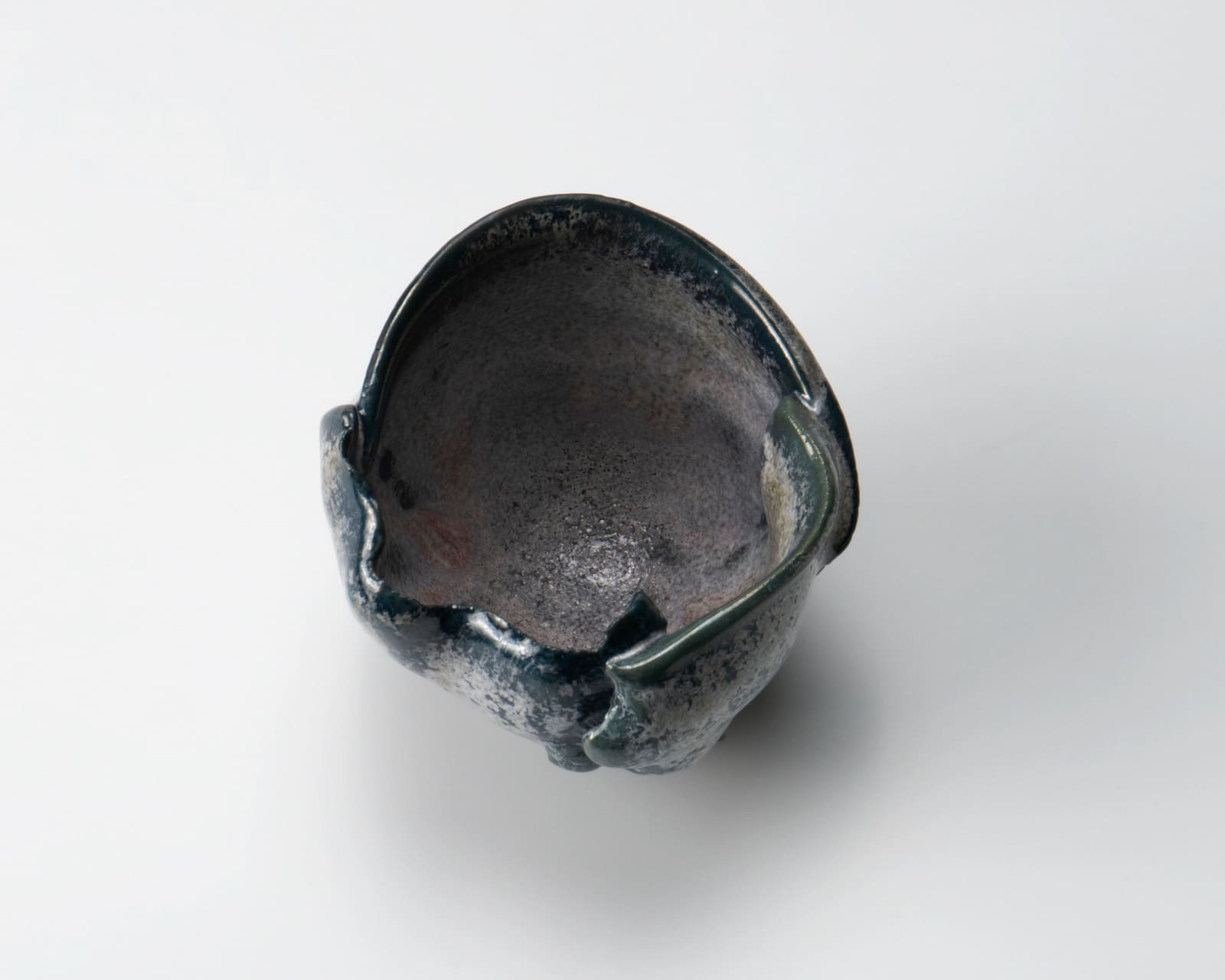 Kato Mami 加藤真美, Frost glazed sake cup 2, 2025