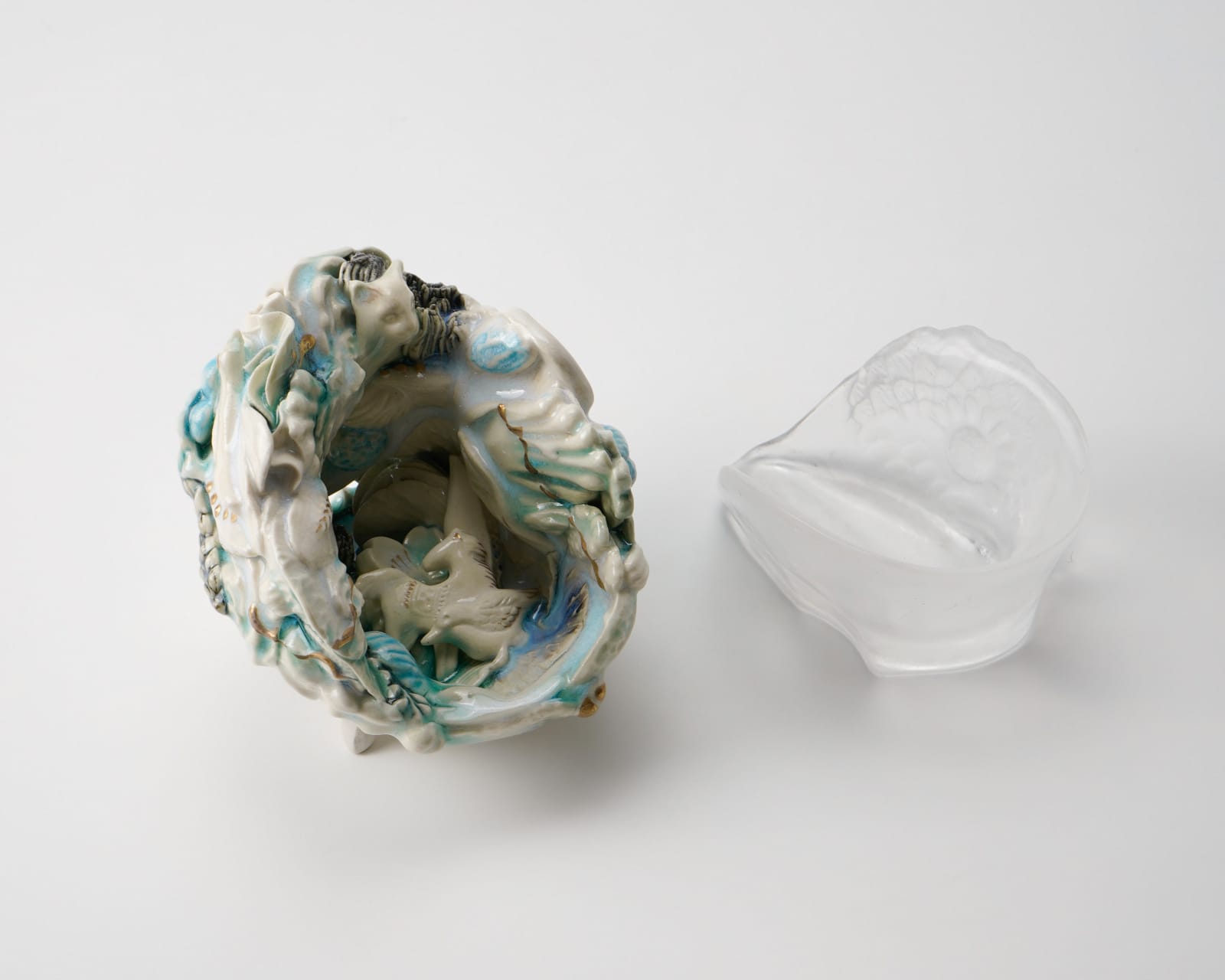 Oishi Sayaka 大石早矢香, No.8 Sake vessel -memento mori- 酒器, 2024