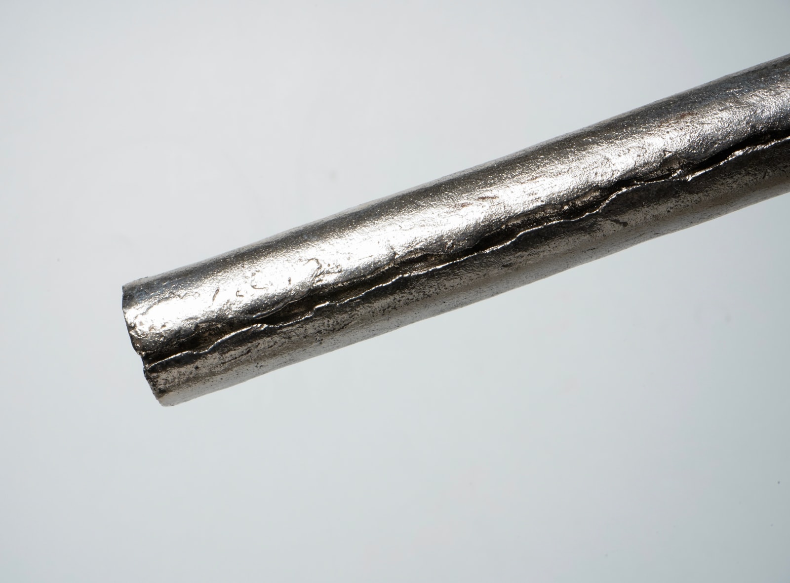 Yamada Hikaru 山田光, Silver-glazed Pipe 銀泥パイプ No.316, 1995