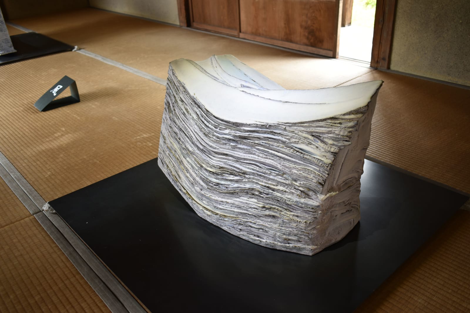 Hiruma Kazuyo 昼馬和代, The Brilliance of Wind Silver Ⅰ 風銀を刻む I, 2017