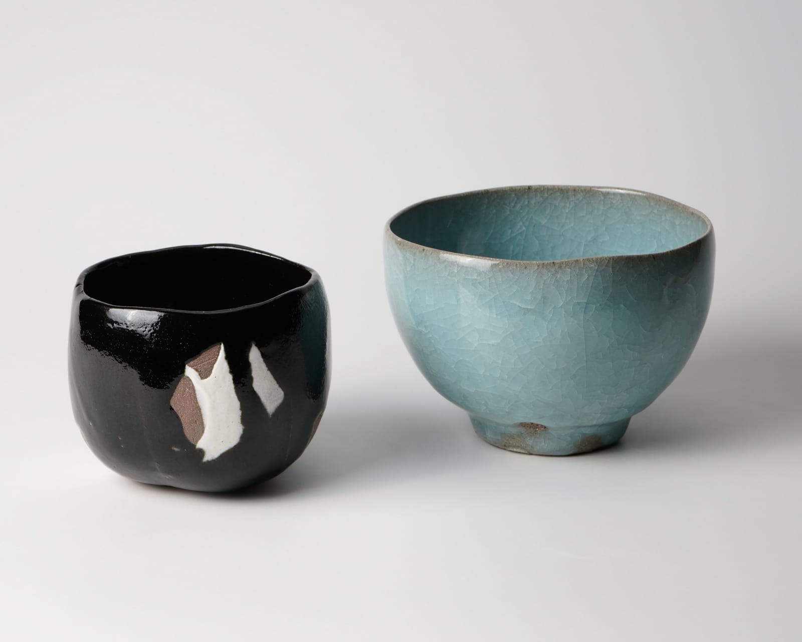 Shimizu Uichi 清水 卯一, Celadon teabowl 青瓷茶碗