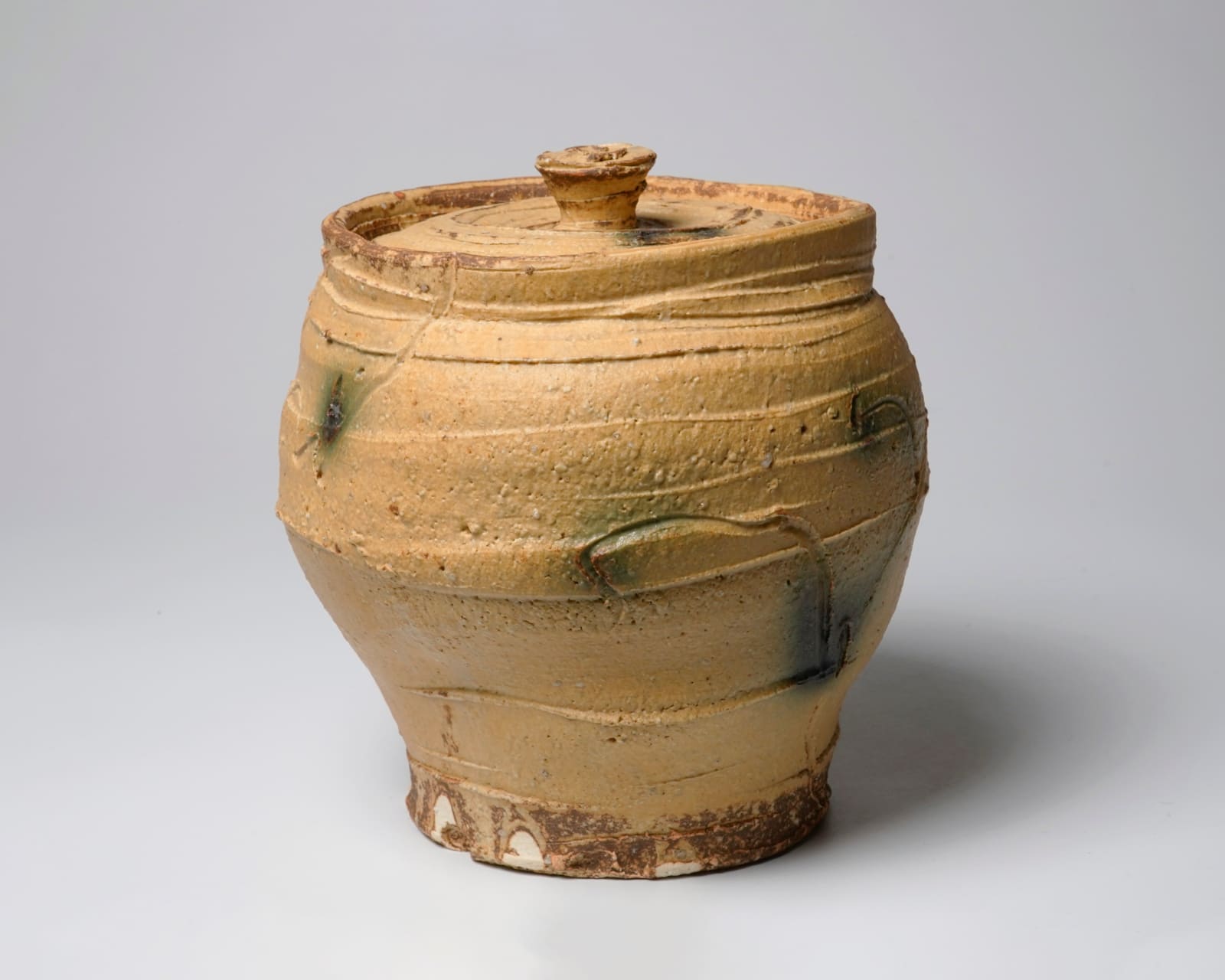 Yamada Kazu 山田和, Kiseto water jar 黄瀬戸水指, 2000's