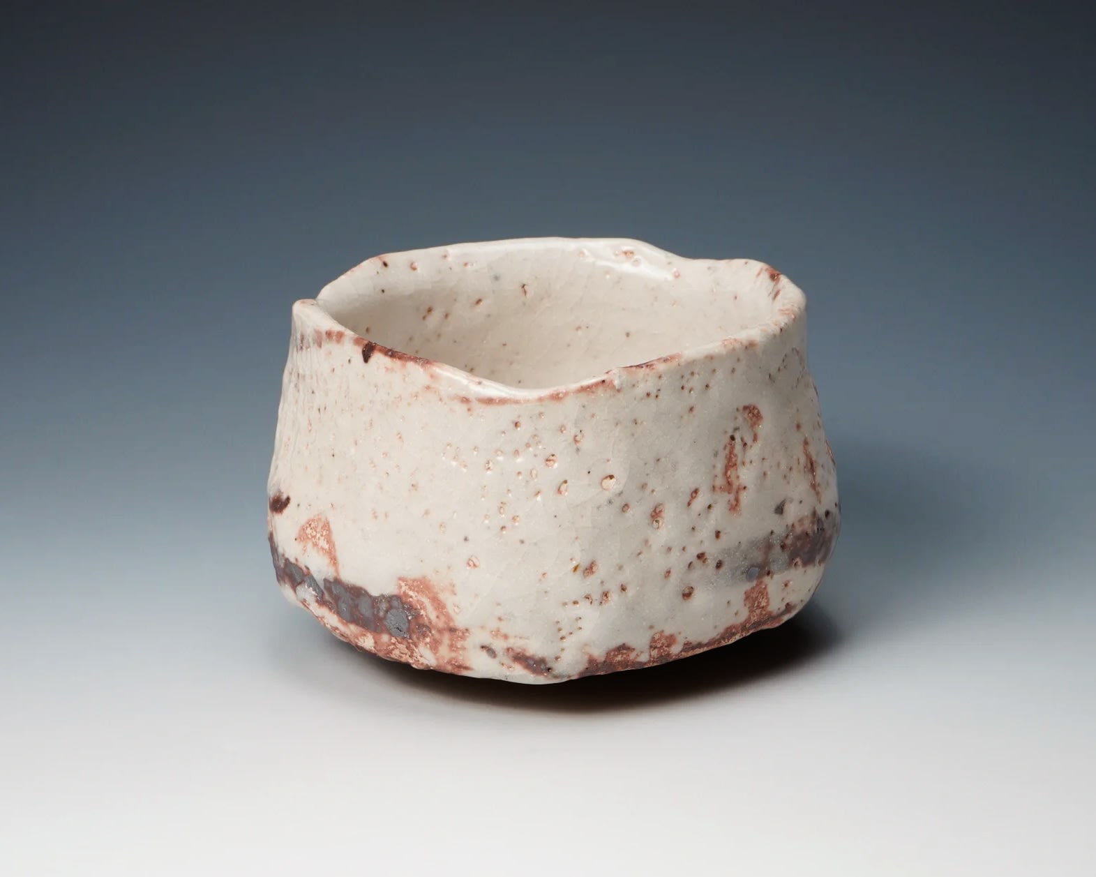 YAMADA Hiroki 山田洋樹, No.2 White shino teabowl, 2024