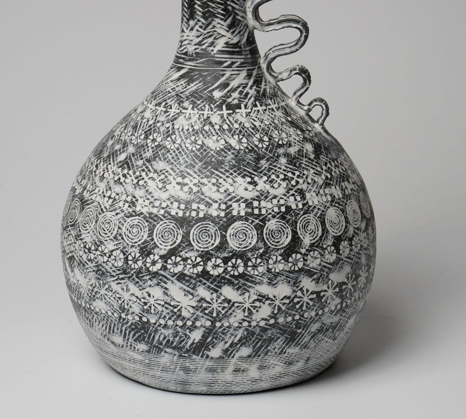 Yasuhara Kimei 安原喜明, Flower Vase 炻器花生