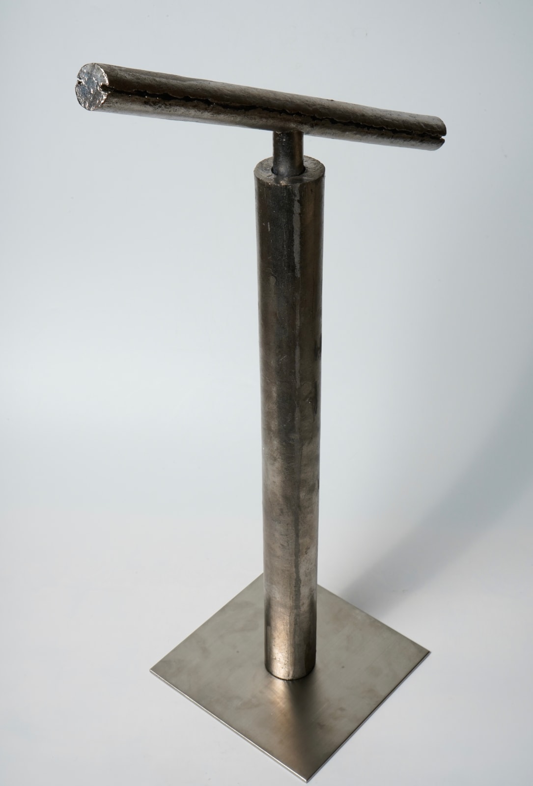 Yamada Hikaru 山田光, Silver-glazed Pipe 銀泥パイプ No.316, 1995