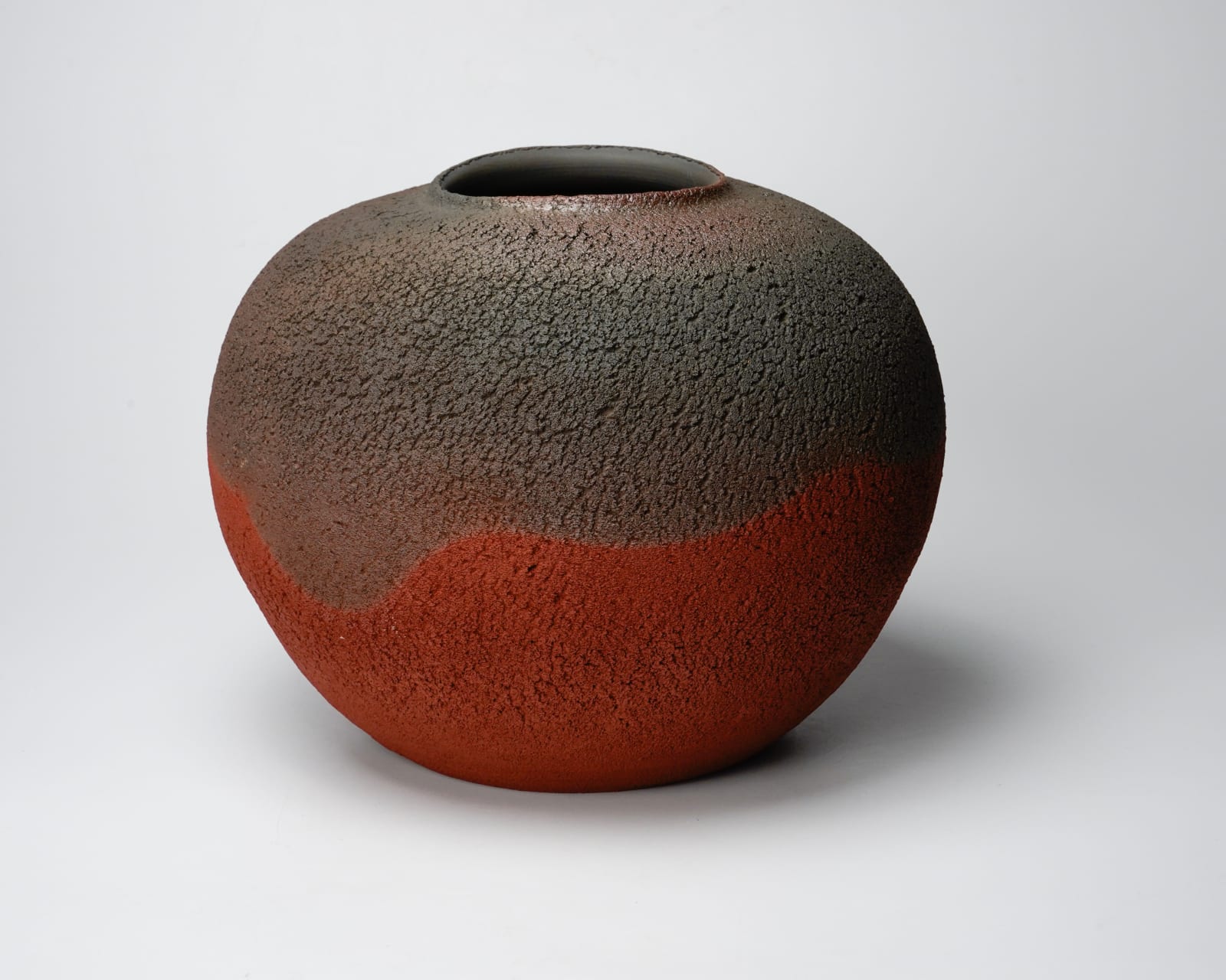 Ito Sekisui 伊藤赤水, Jar 無名異壺