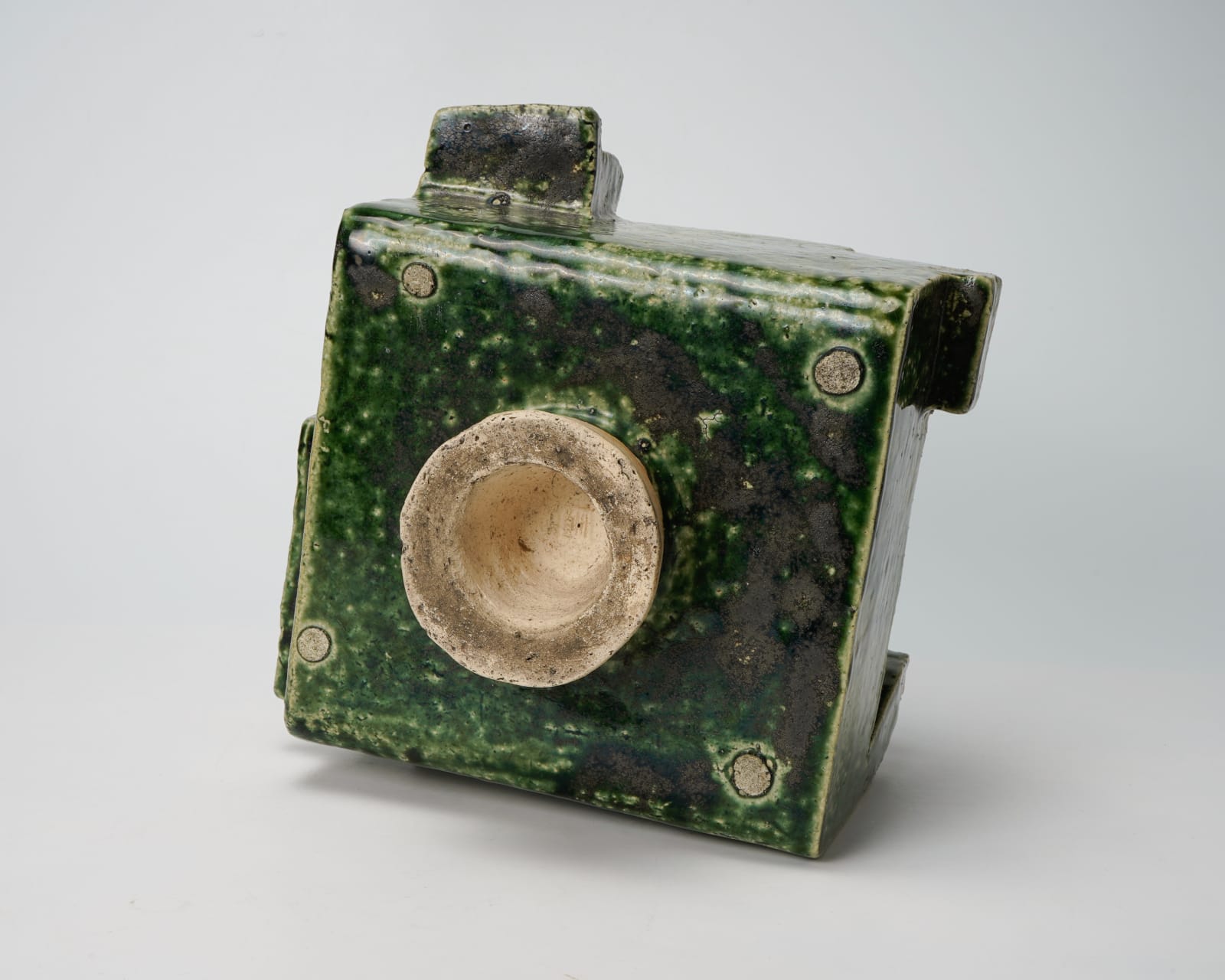 【2025年製 新品】 Green 熊倉順吉, Junkichi Kumakura Flower 緑の花器 Vessel 工芸品