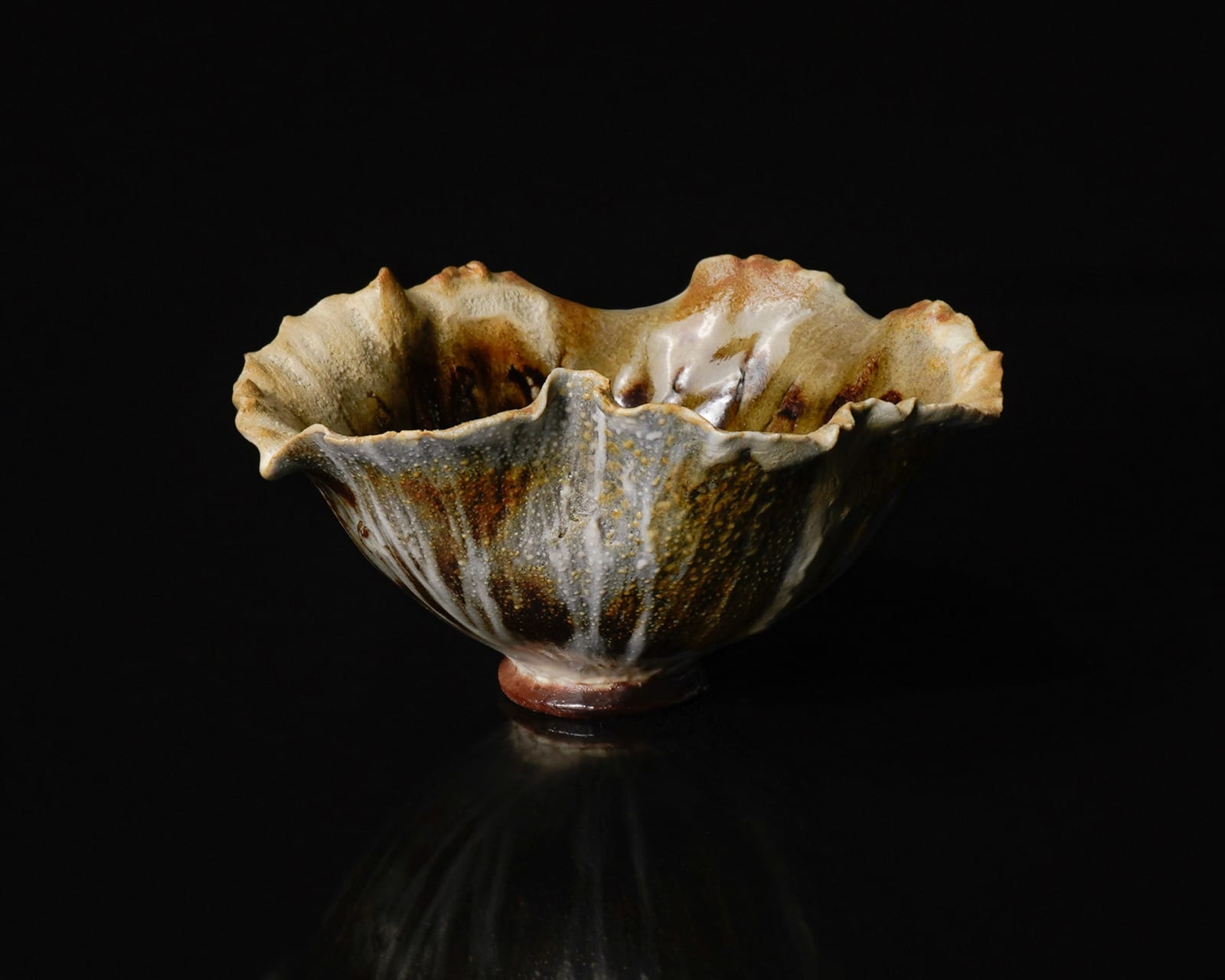 Shingu Sayaka 新宮さやか, No.41 Lotus leaf sake cup 荷葉, 2023