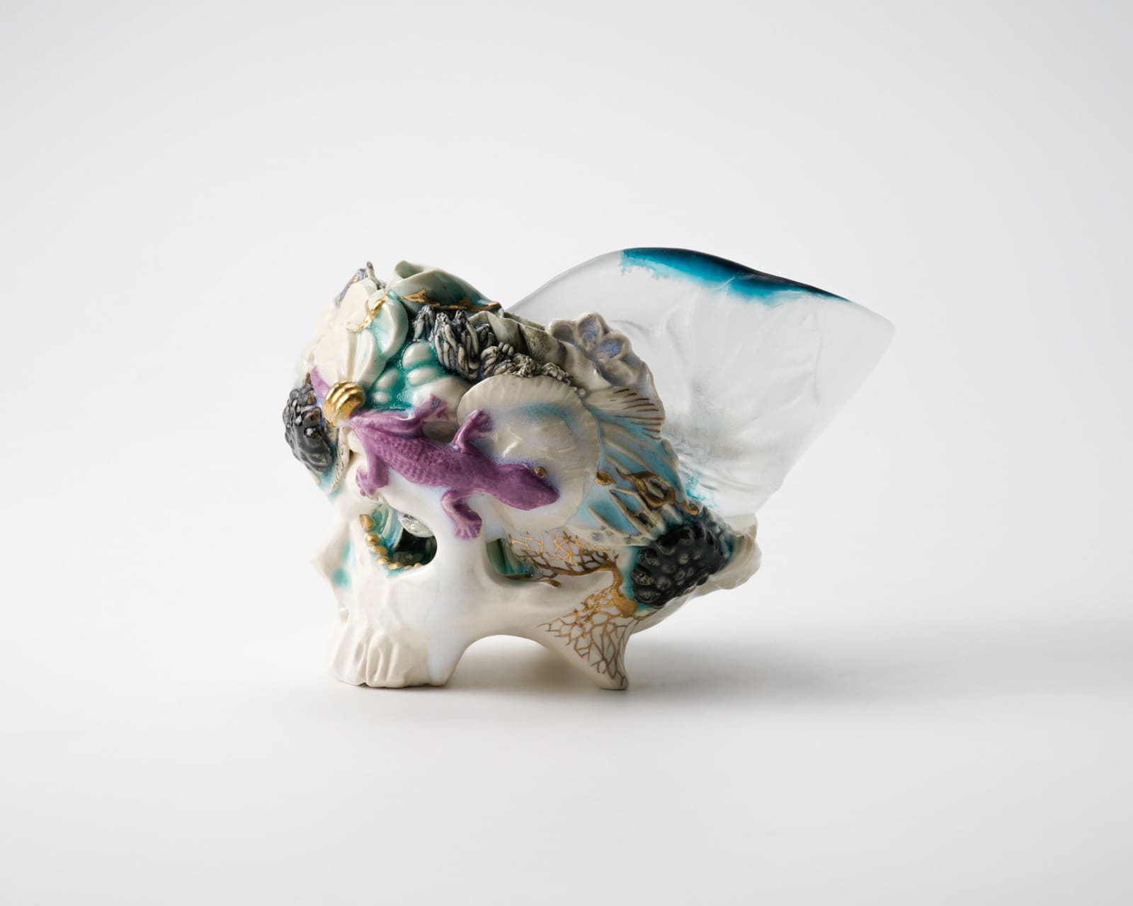 Oishi Sayaka 大石早矢香, No.7 Sake vessel -memento mori- 酒器, 2024