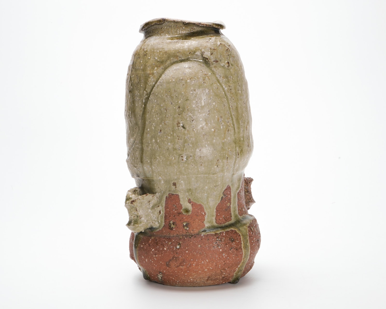 Tsuboshima Dohei 坪島 圡平, Iga flower vase, 1990's