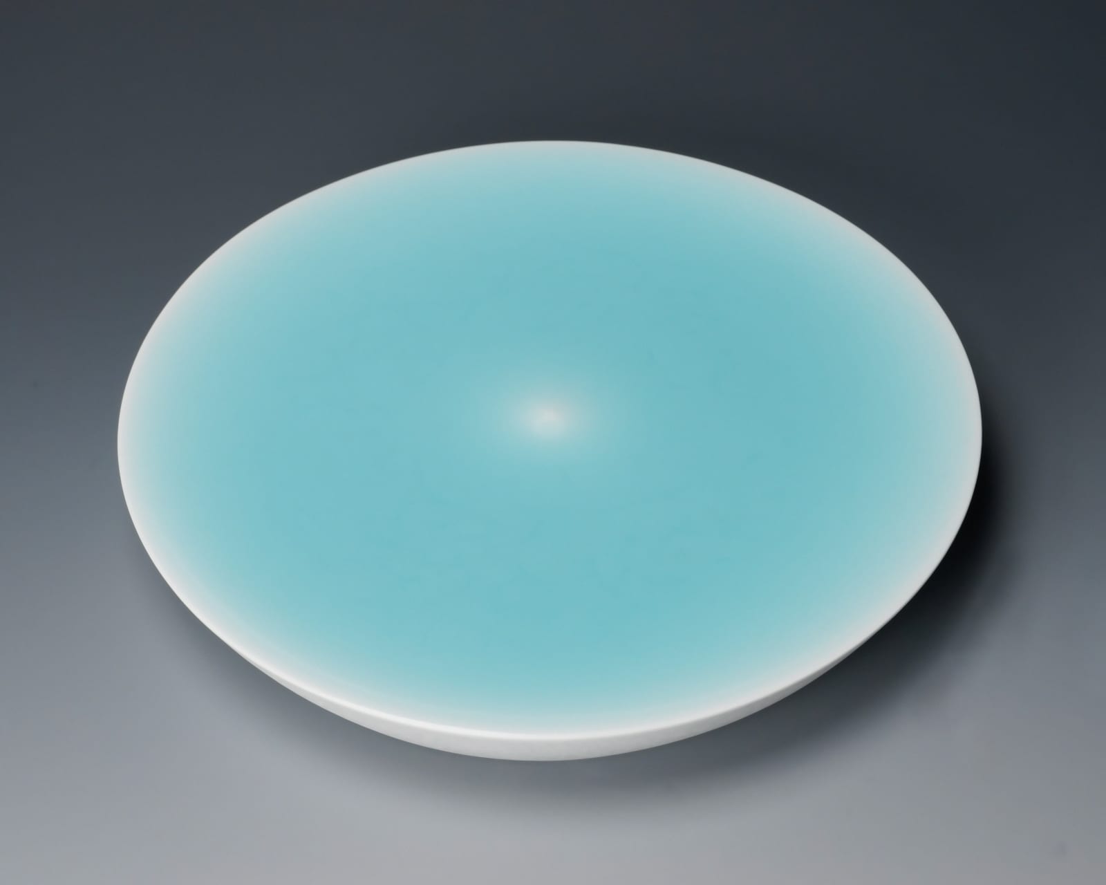 Nagae Shigekazu 長江重和, Blue Sky Plate A-4 (Limited Edition) そらあいの器, 2020