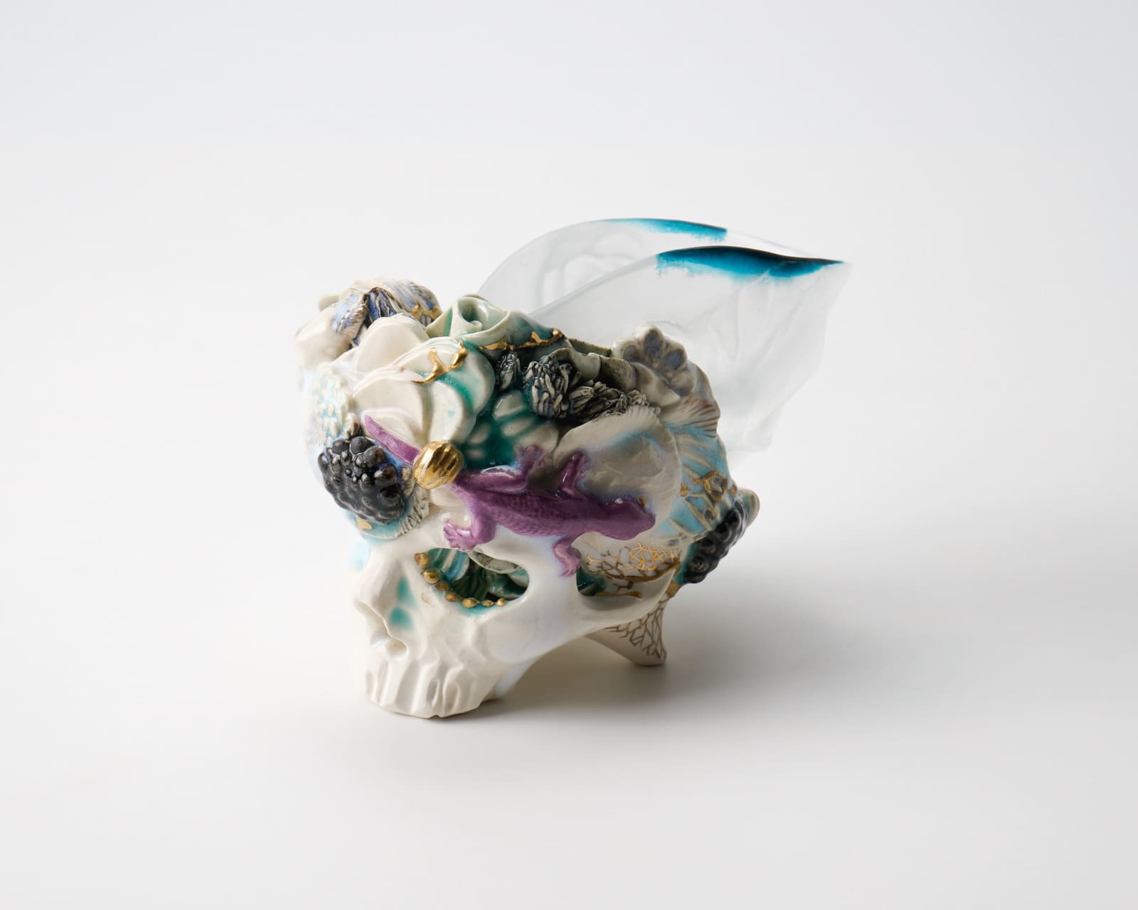 Oishi Sayaka 大石早矢香, No.7 Sake vessel -memento mori- 酒器, 2024