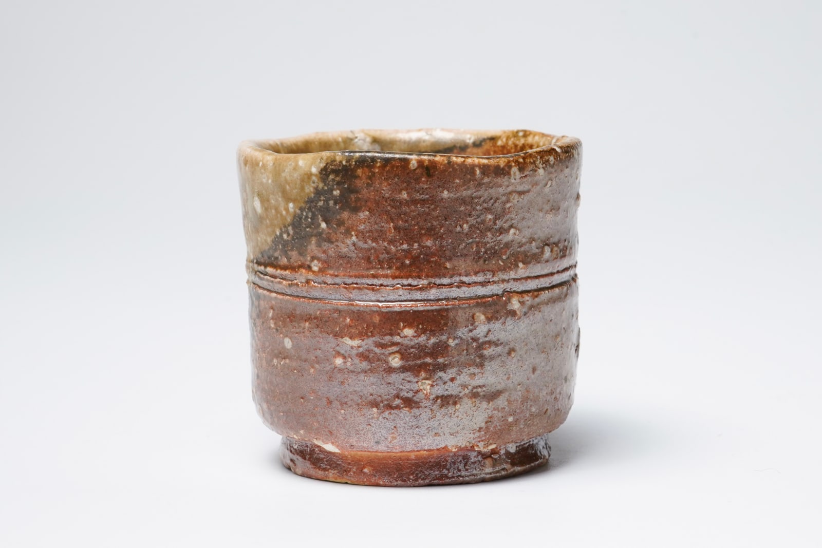 Takahashi Rakusai IV 四代高橋楽斎, Shigaraki Guinomi 信楽ぐい吞