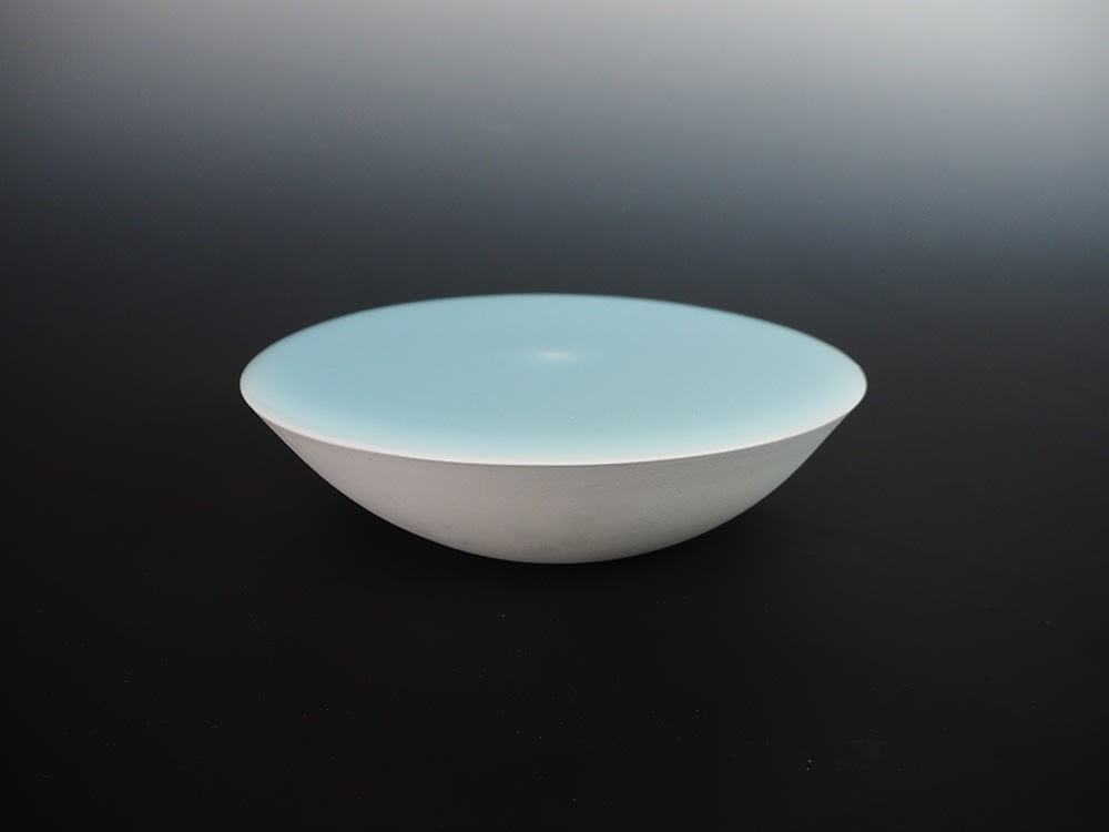 Nagae Shigekazu 長江重和, Blue Sky Plate A-5 (Limited Edition) そらあいの器, 2020