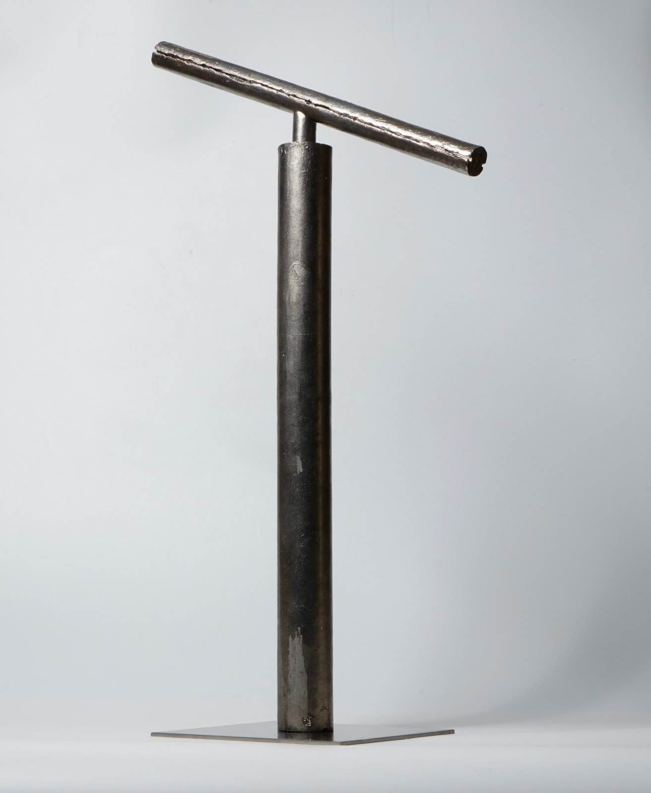 Yamada Hikaru 山田光, Silver-glazed Pipe 銀泥パイプ No.316, 1995
