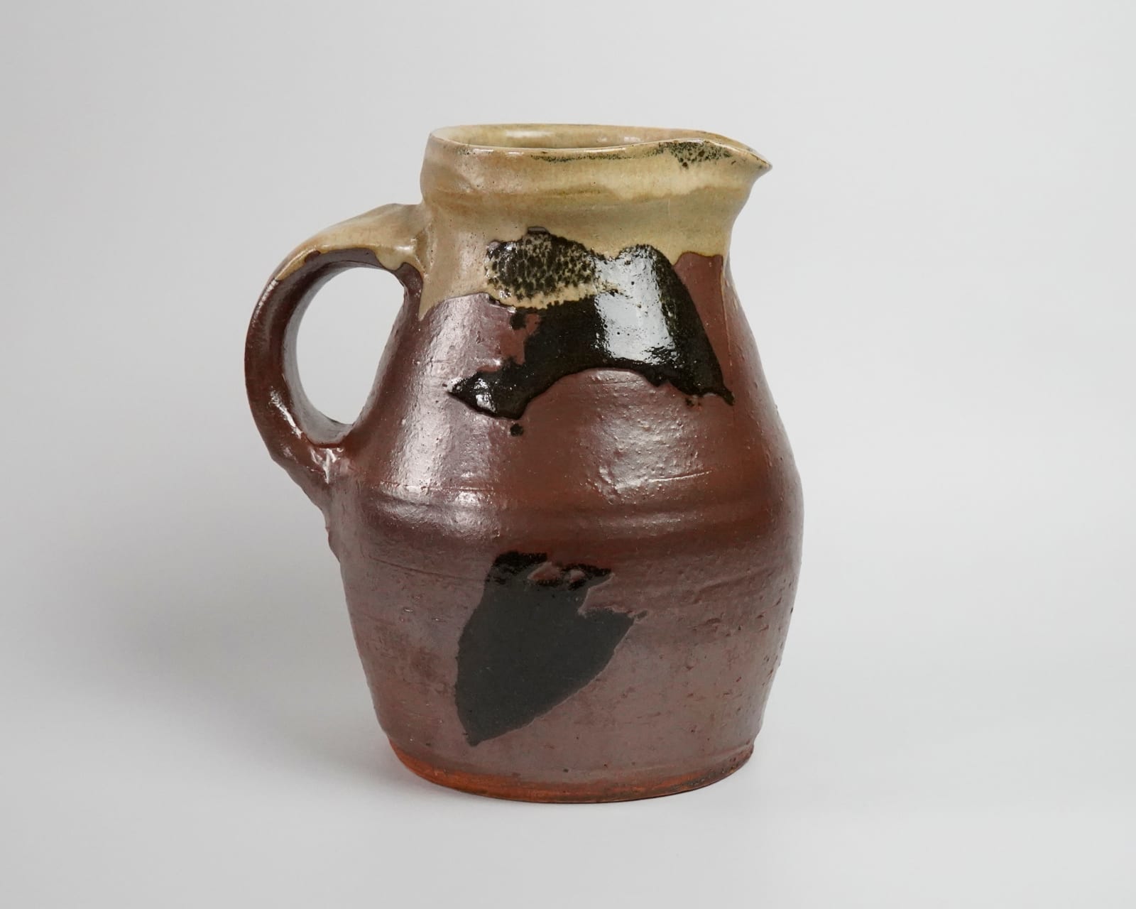 Murata Gen 村田 元, Pitcher with persimmon glaze