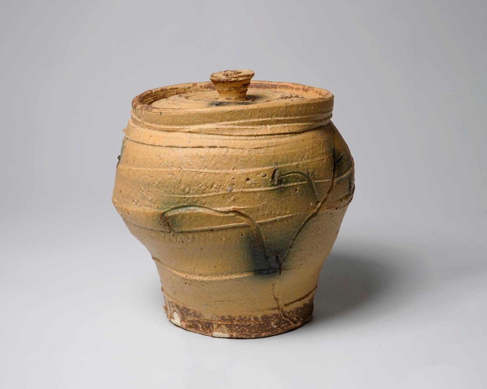 Yamada Kazu 山田和, Kiseto water jar 黄瀬戸水指, 2000's