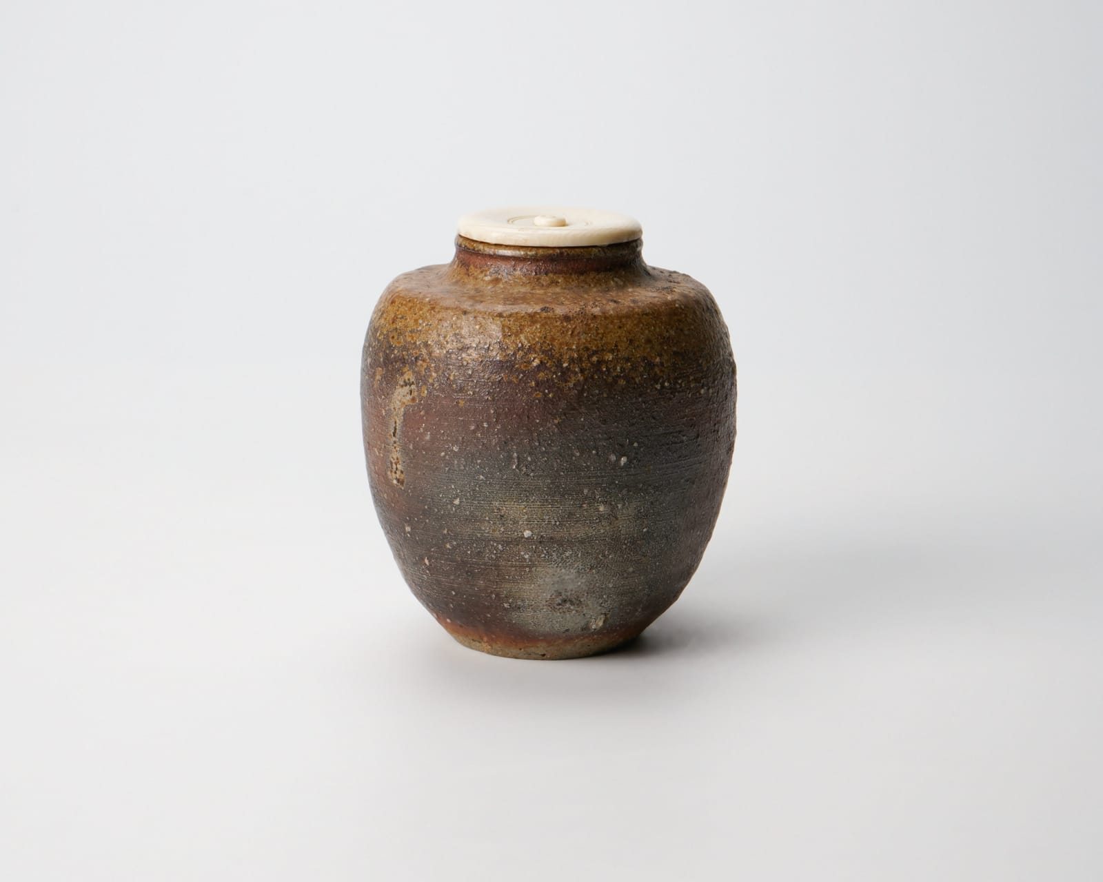 Mori Tozan 森陶山, Bizen tea caddy