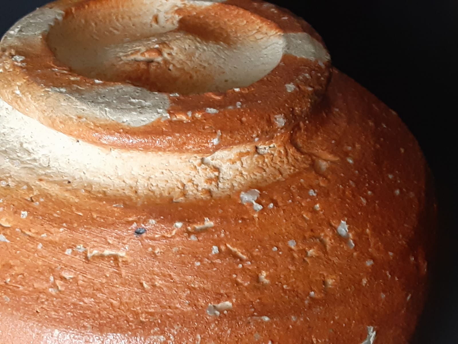 Takahashi Rakusai 高橋楽斎, Shigaraki Teabowl 信楽茶碗