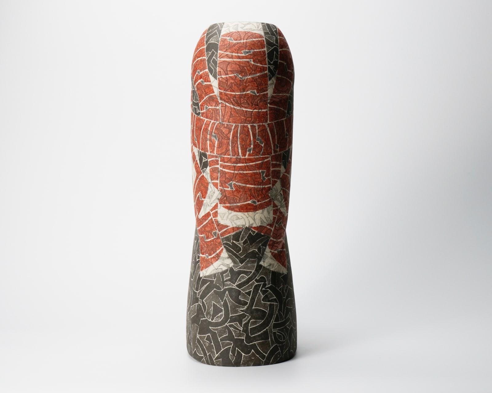 Wada Morihiro 和太守卑良, Vessel "Kaku-Gen-Jho-Mon-Ki " 赫玄条文器, 1990's