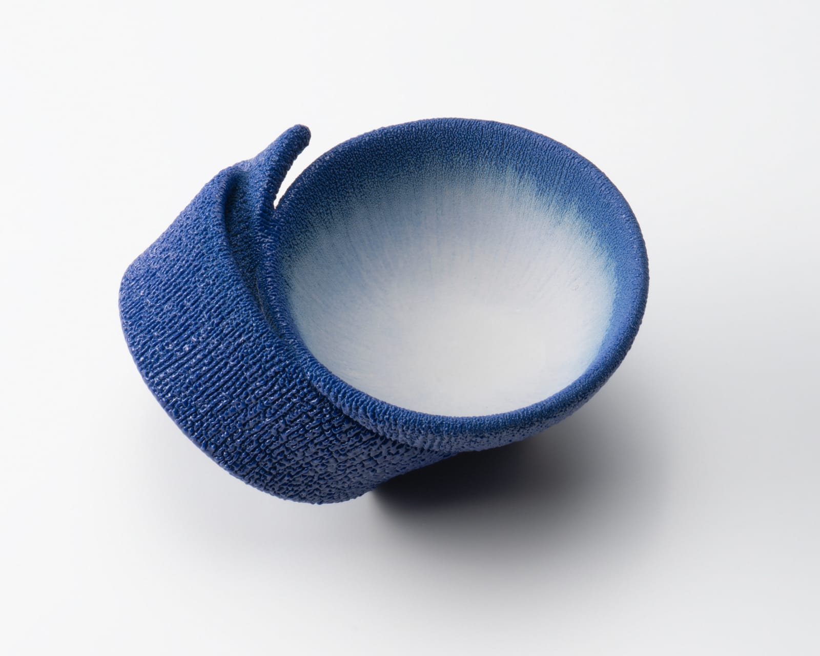 Matsutani Fumio 松谷文生, D2 - Sō Kei (Blue) Sake cup, 2025