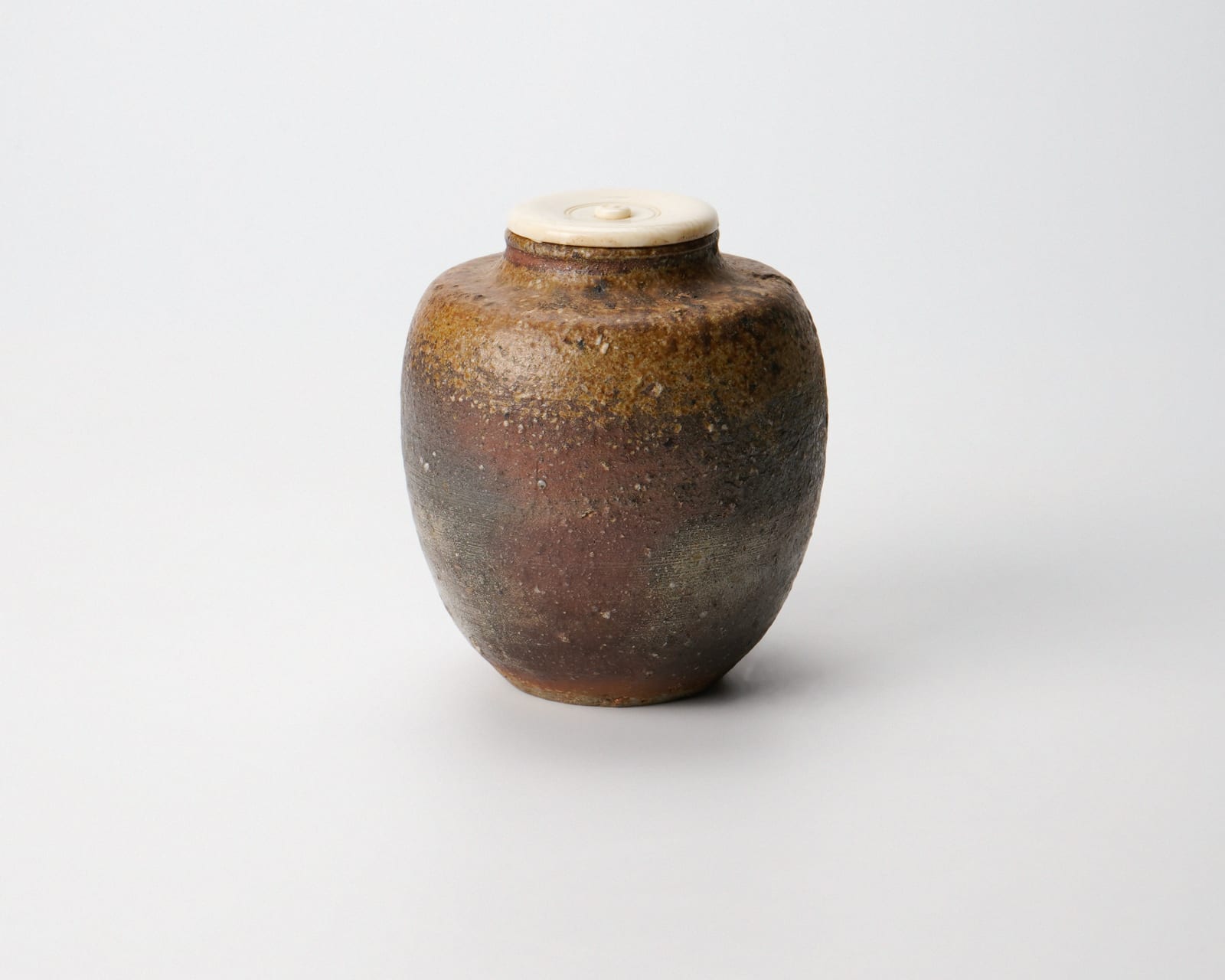Mori Tozan 森陶山, Bizen tea caddy
