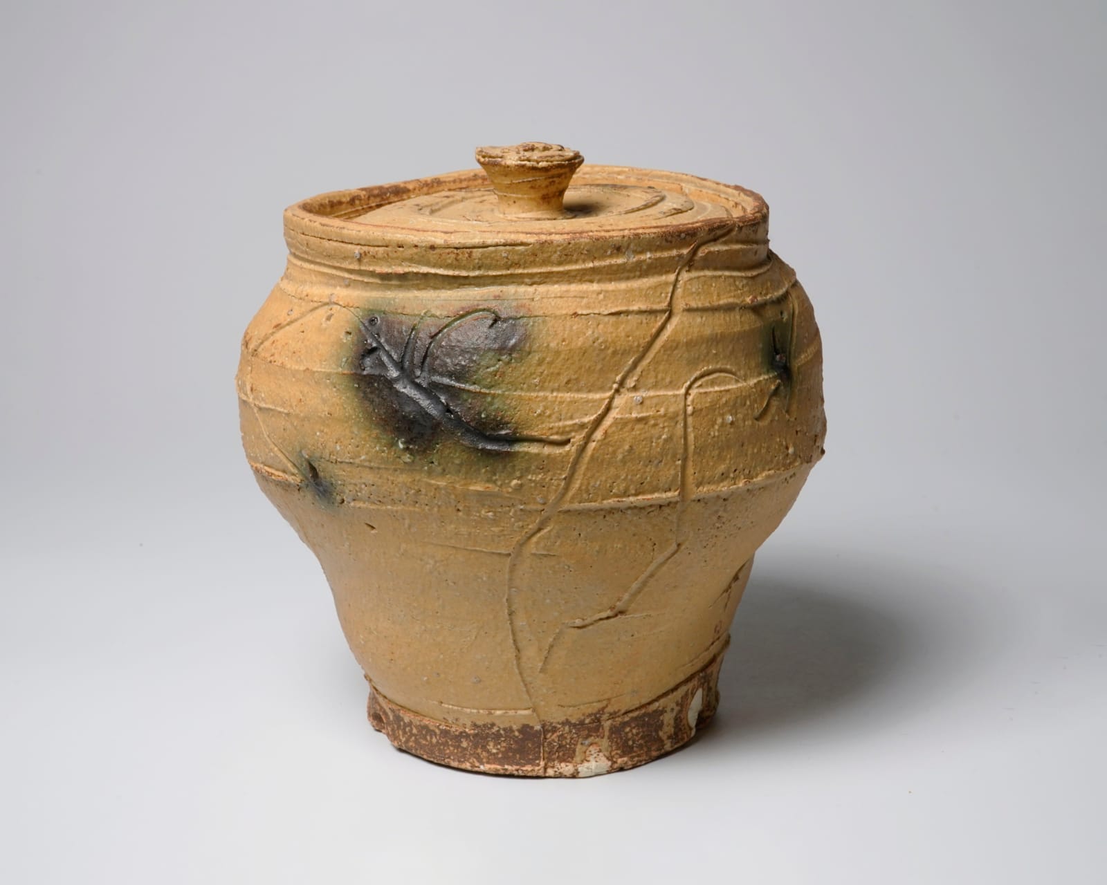 Yamada Kazu 山田和, Kiseto water jar 黄瀬戸水指, 2000's