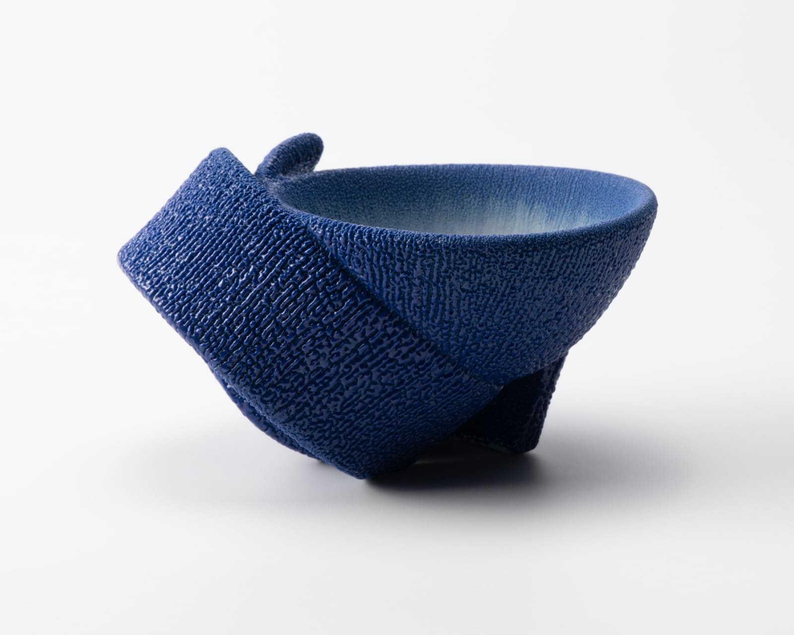 Matsutani Fumio 松谷文生, D2 - Sō Kei (Blue) Sake cup, 2025