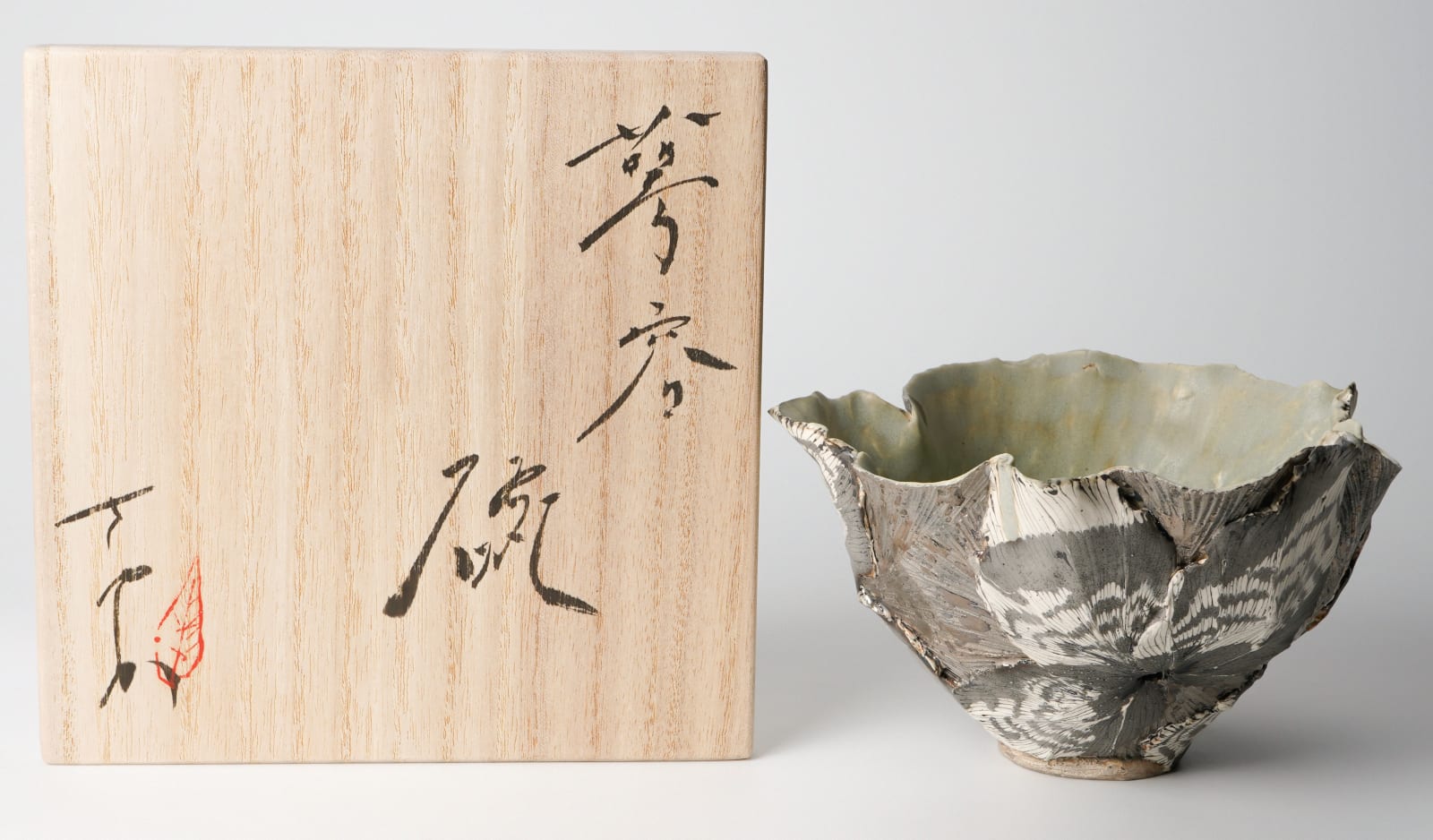 Shingu Sayaka 新宮さやか, No.38 "Calyx" teabowl 萼容 碗, 2024