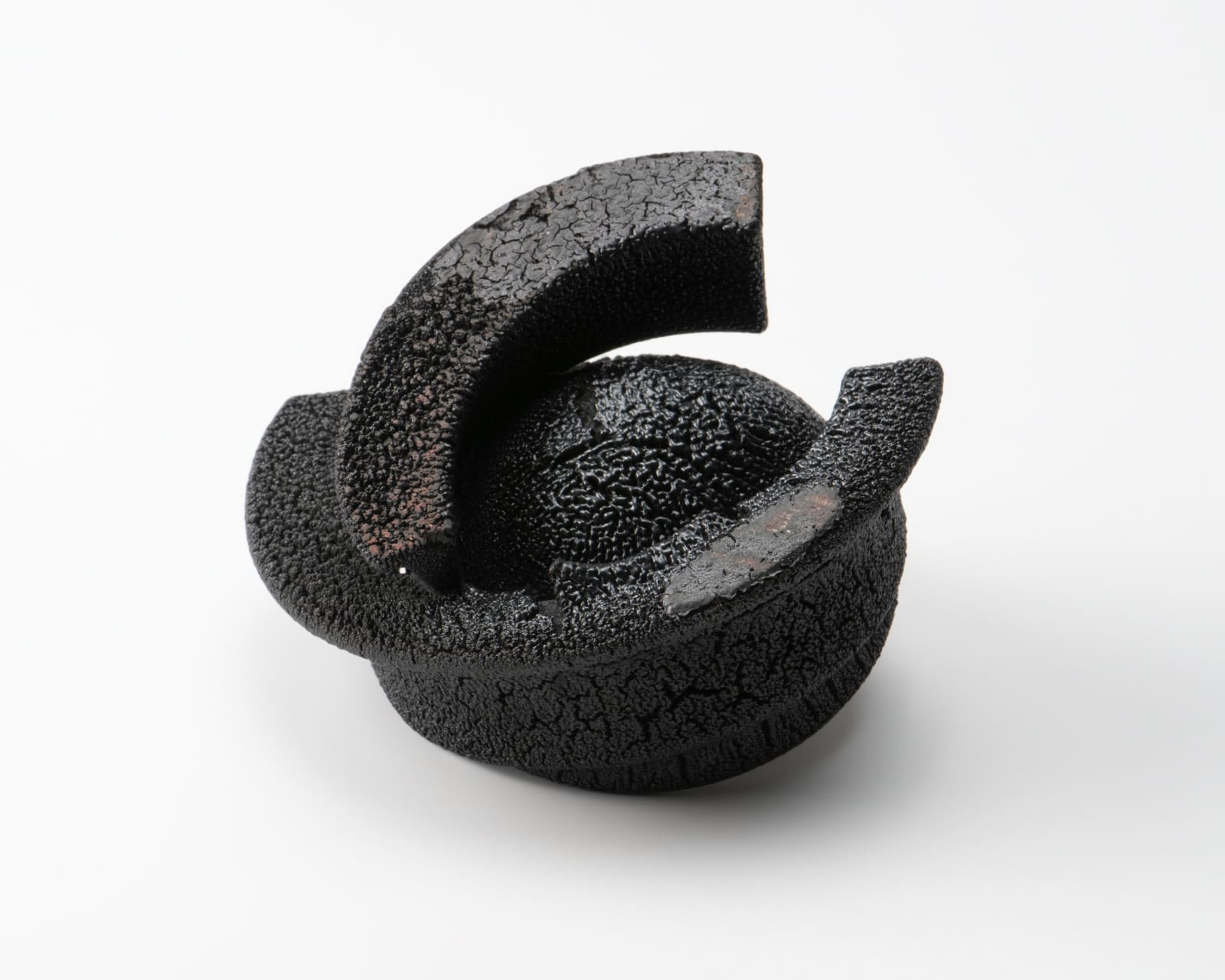 Matsutani Fumio 松谷文生, D5 - Rei Kei (Black) Sake cup, 2025