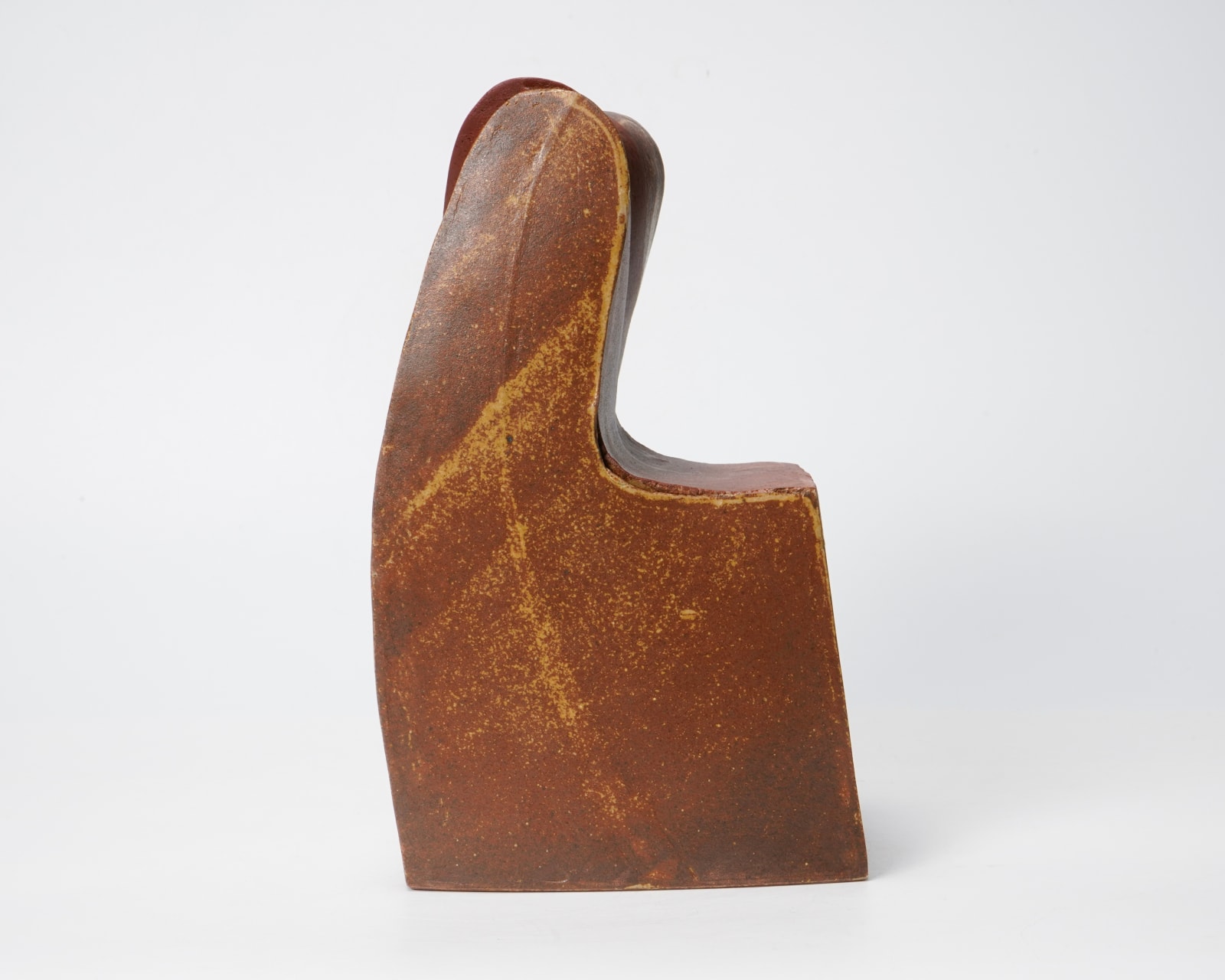 Kiyomizu Rokubei VII 七世清水六兵衛, Stoneware Flower Vase “Seki-Ka-To 5" 席花陶・五, 1989