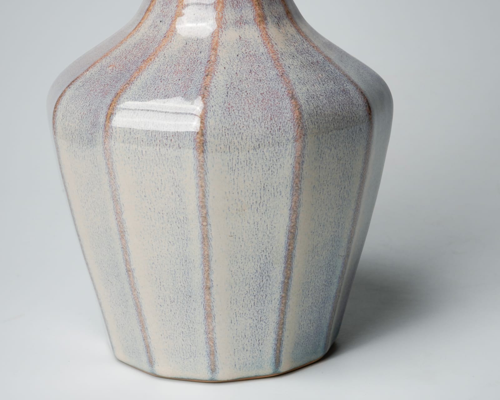 Miyanohara Ken 宮之原 謙, Yohen bottle neck flower vase 窯変 口花挿