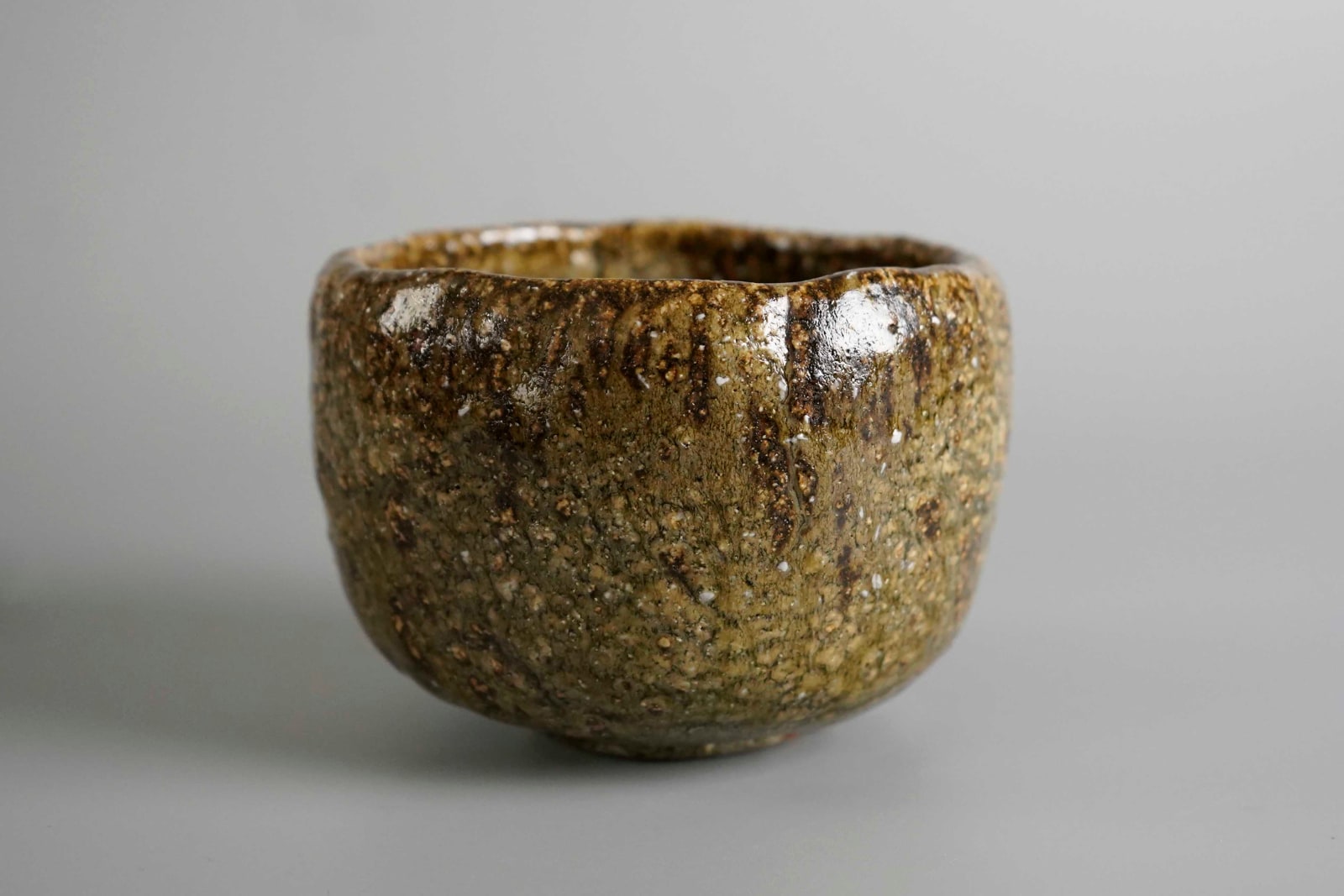 Kawamoto Goro 河本五郎, Ash Glazed Teabowl 灰釉茶碗