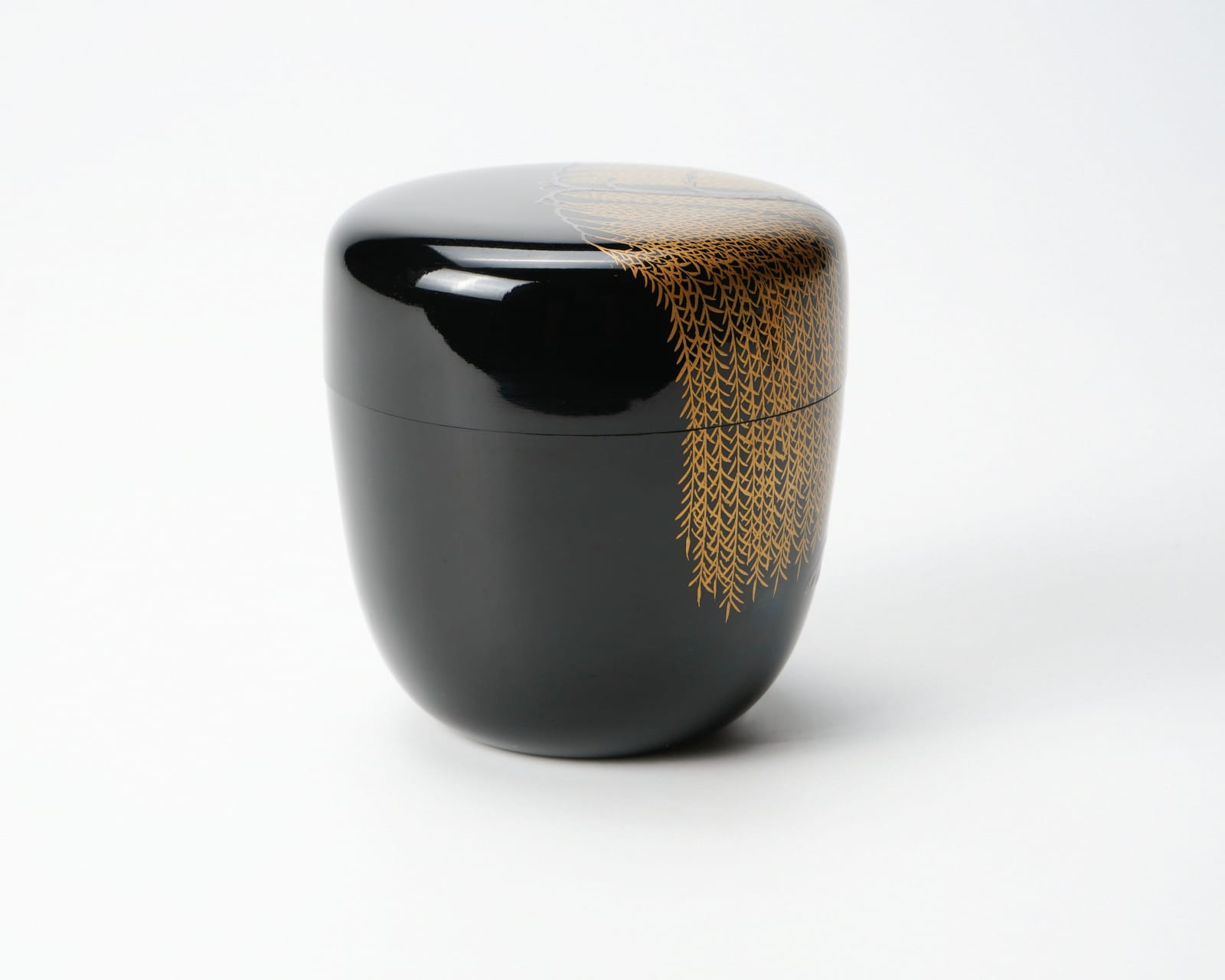 Takahashi Asaya 高橋朝也, Wajima lacquer natsume (tea caddy)