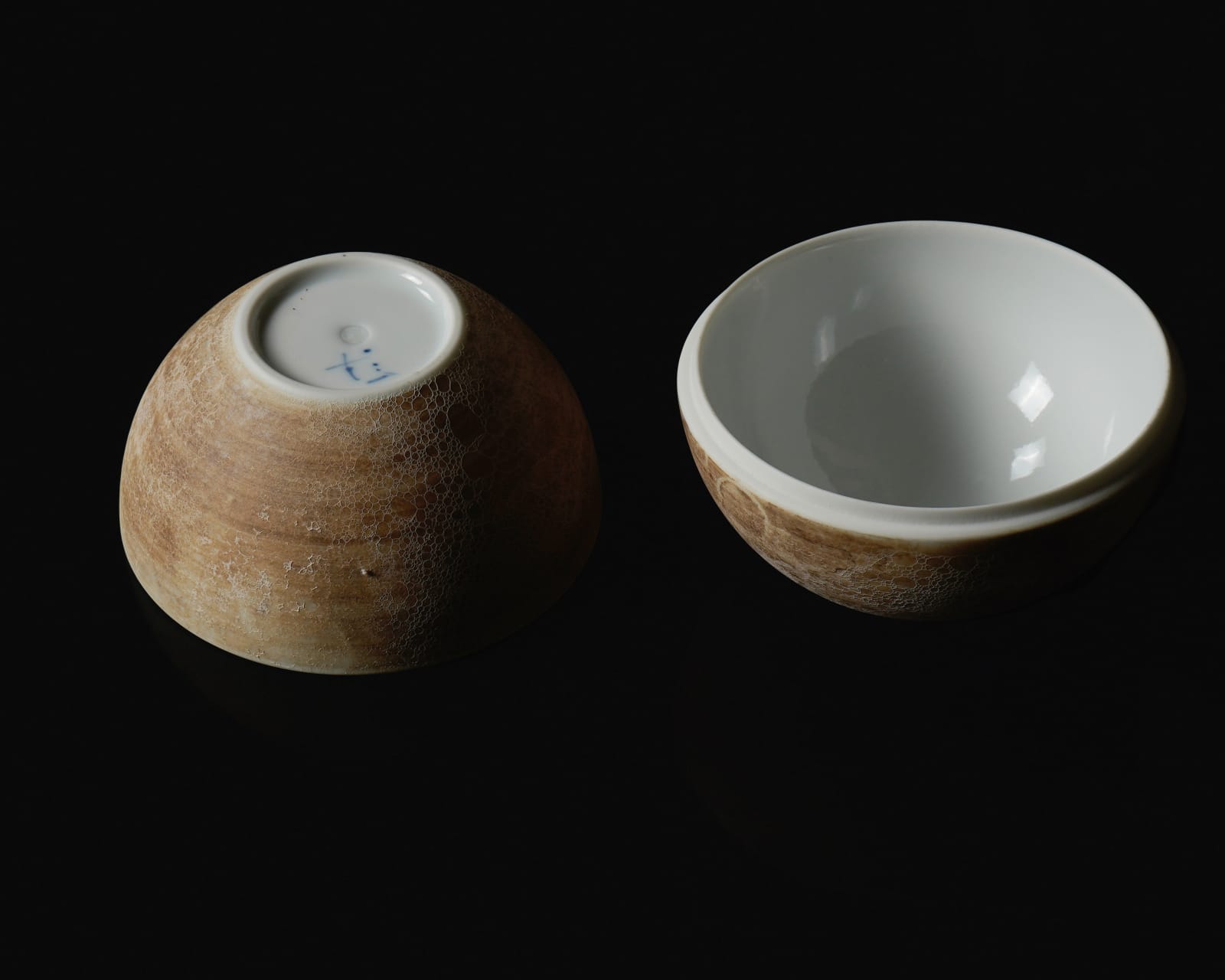 Terauchi Shinji 寺内信二, No.6 Small covered spherical bowl "Asteroid" 小惑星 珠型珍味, 2024