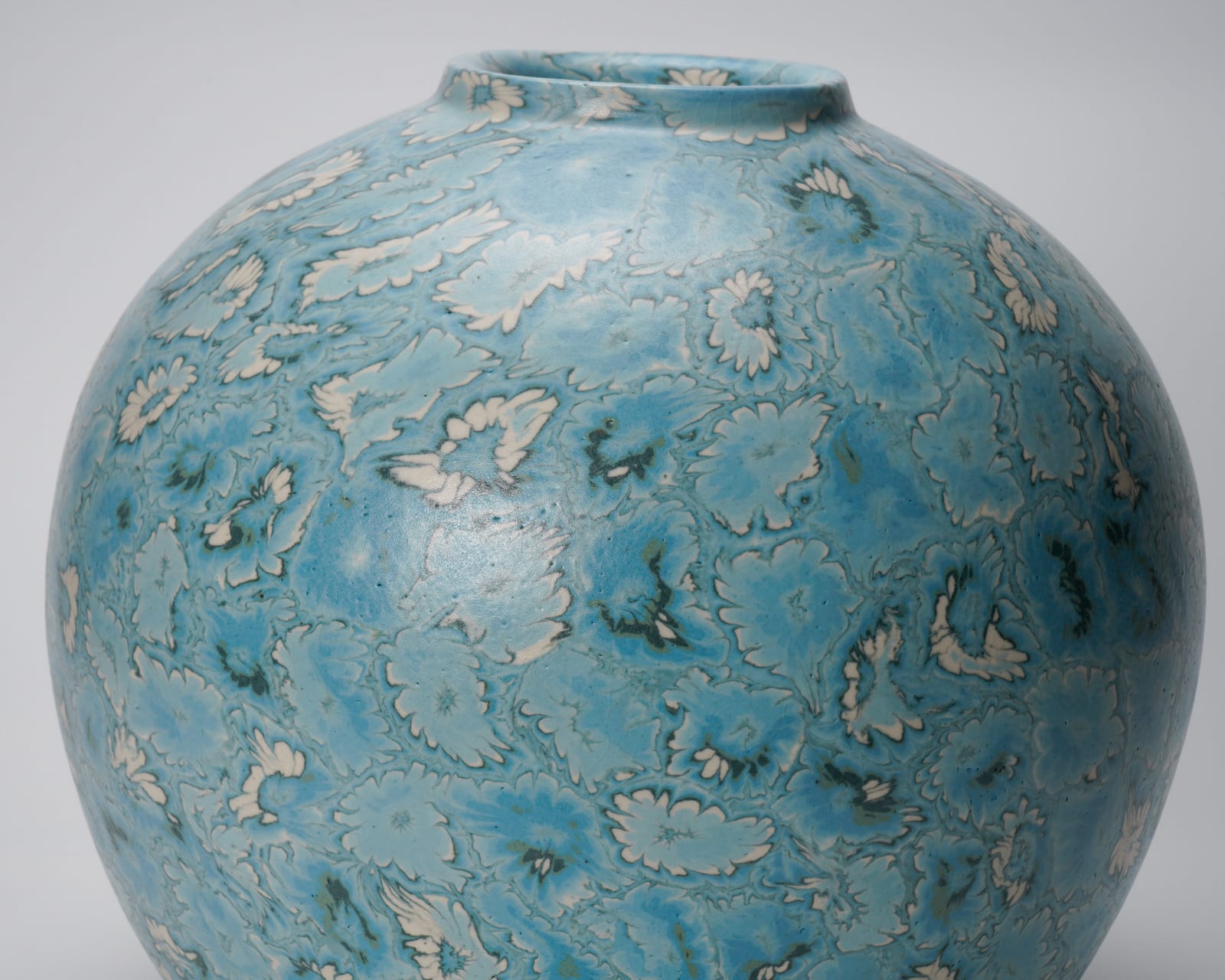 Matsui Kosei 松井康成, Neriage Jar, 1987