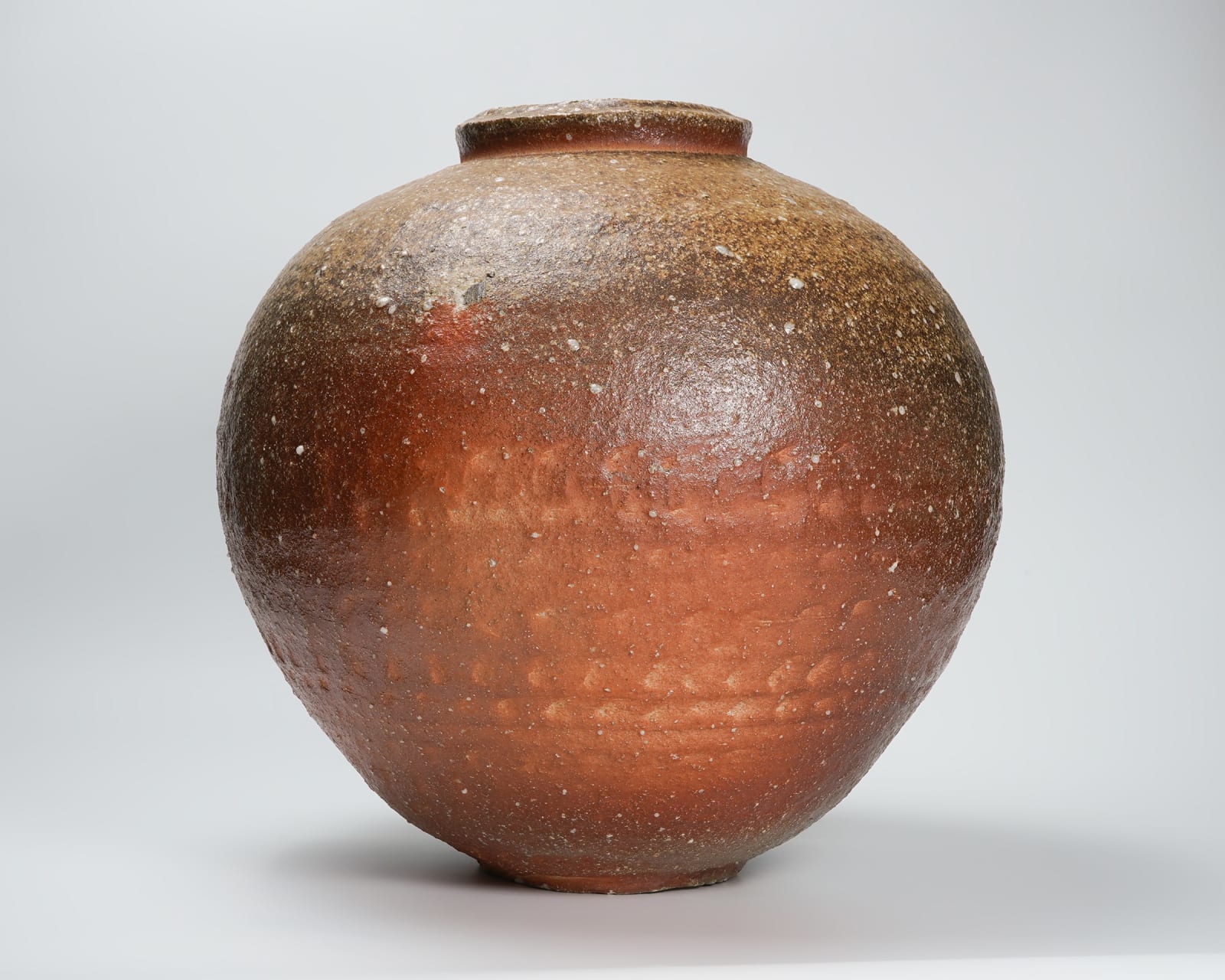 Kohara Yasuhiro 小原康裕, Large Shigaraki Jar, 2025
