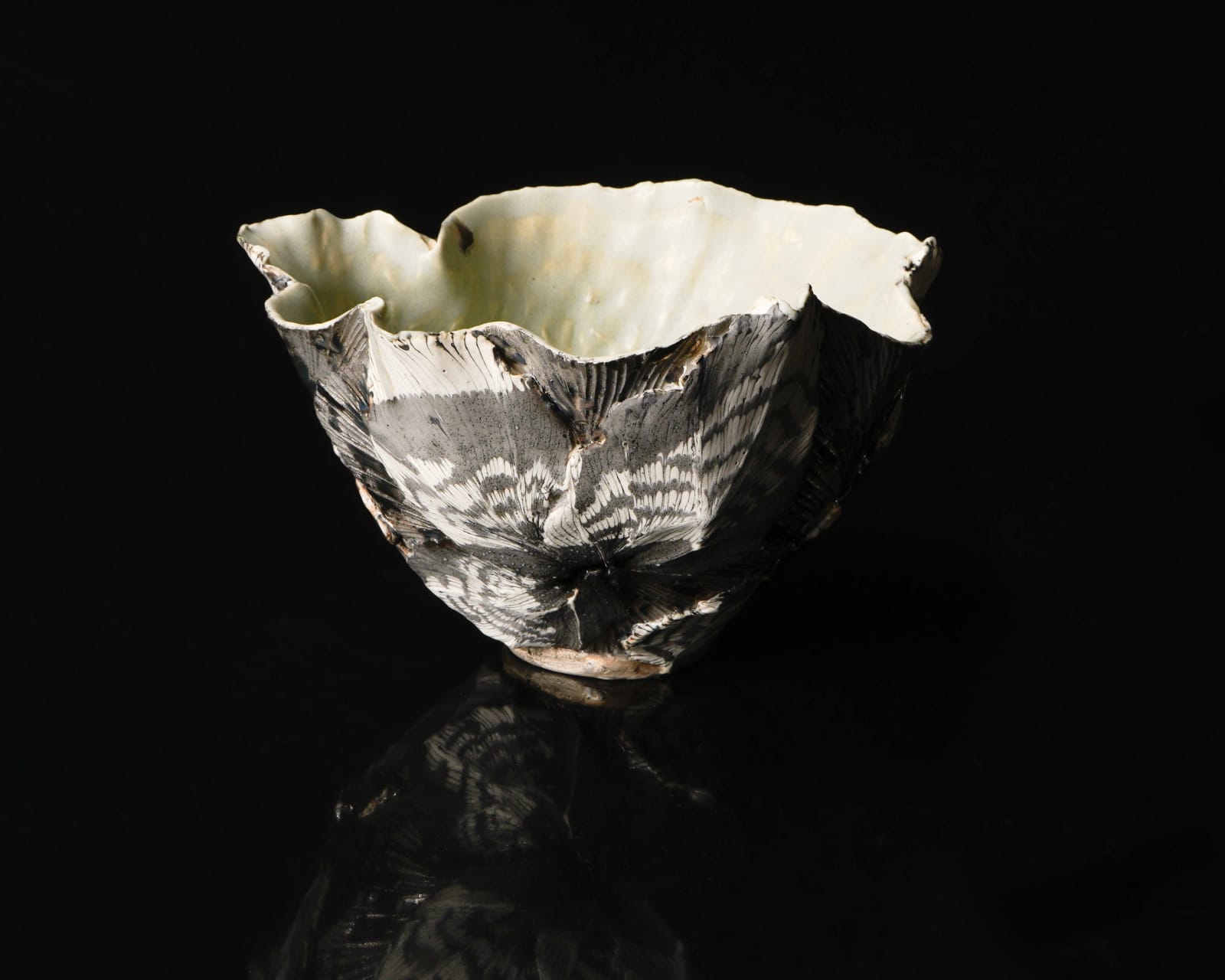 Shingu Sayaka 新宮さやか, No.38 "Calyx" teabowl 萼容 碗, 2024