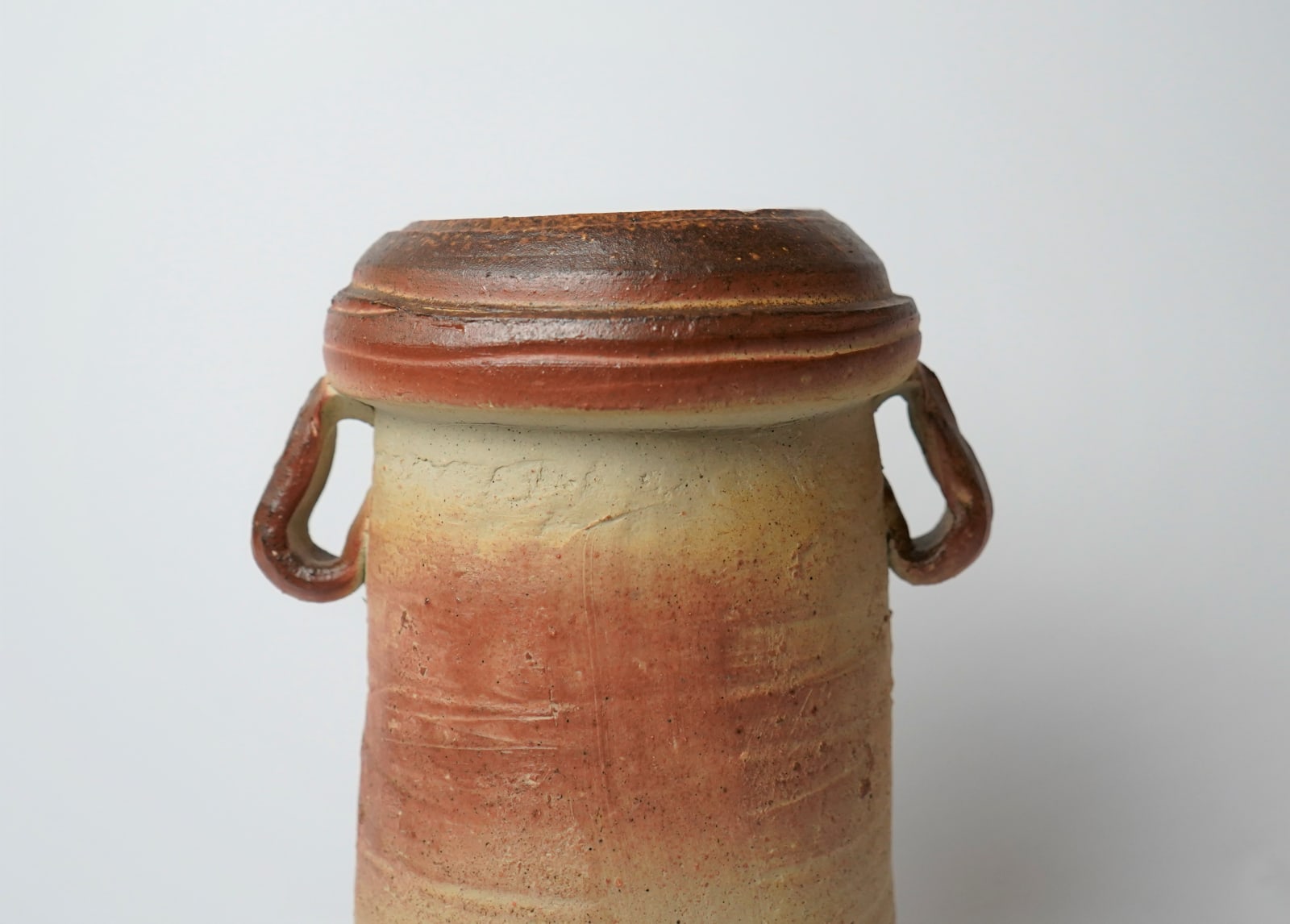 Mori Togaku 森 陶岳, Bizen Flower Vase, 1994