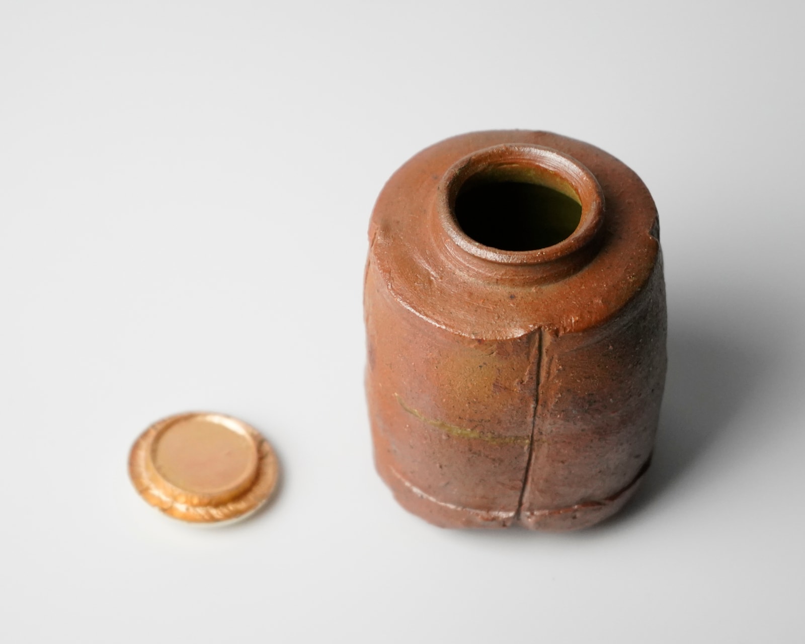 Mori Togaku 森 陶岳, Tea Caddy 茶入