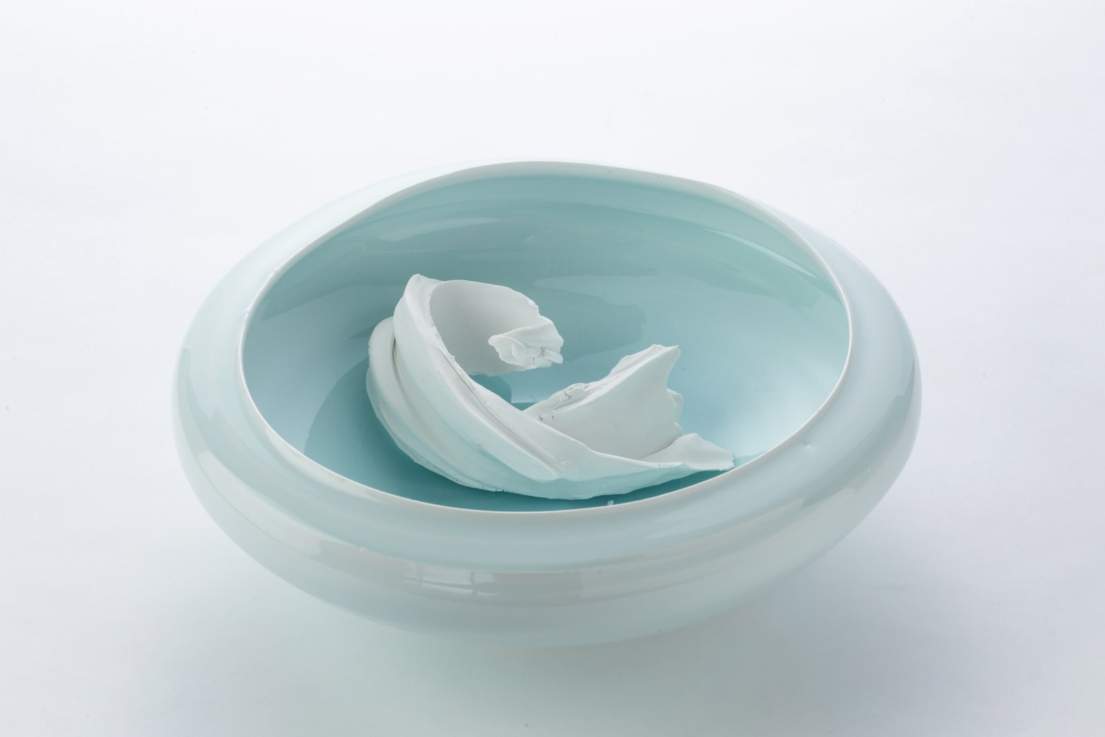 Kato Tsubusa 加藤委, Sculpture "Kyogoku-Moon" No.10