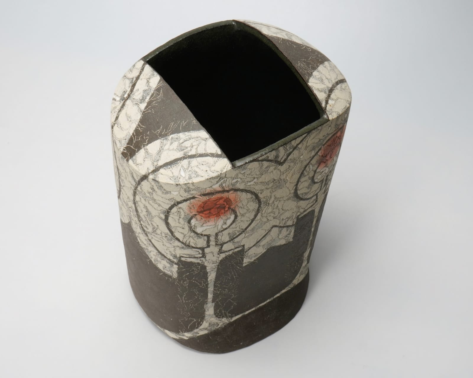 Wada Morihiro 和太守卑良, Vessel “Kashoku-Mon-Ki” 花燭文器, 1999