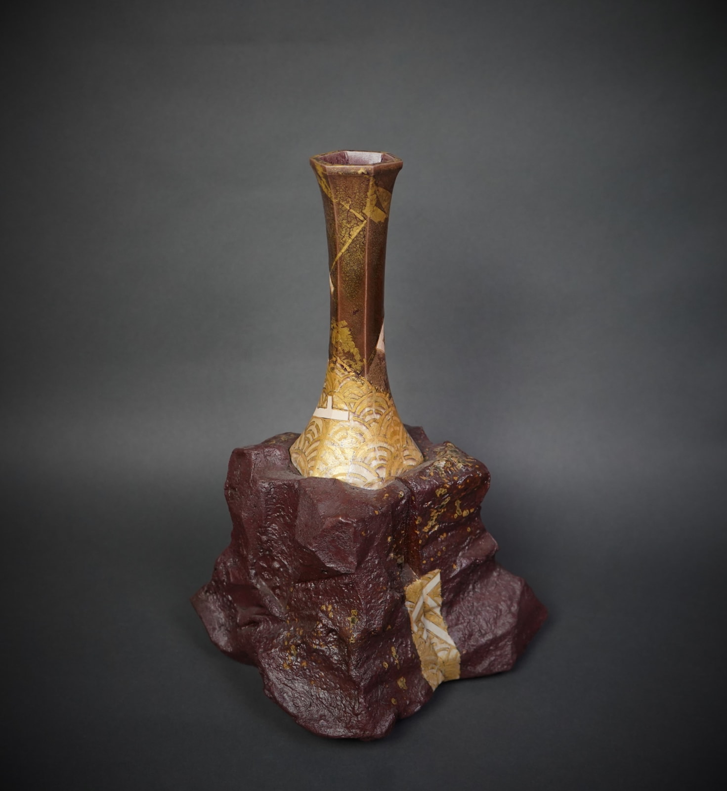 Nakamura Takuo 中村 卓夫, Flower Vase, 1999