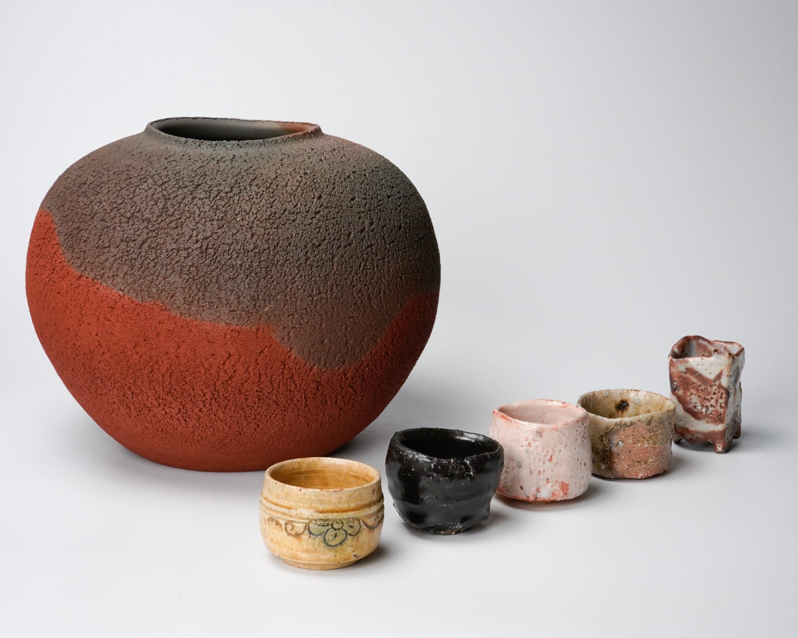 Ito Sekisui 伊藤赤水, Jar 無名異壺