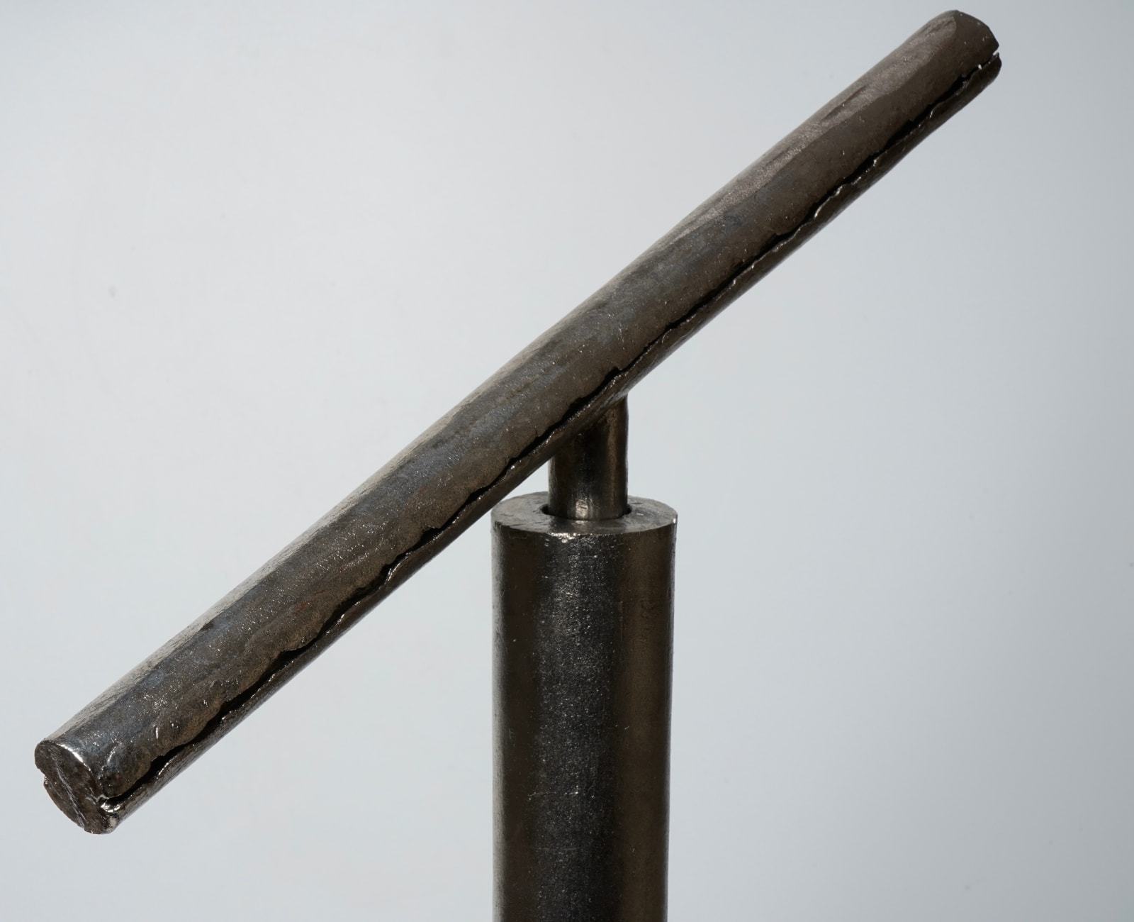 Yamada Hikaru 山田光, Silver-glazed Pipe 銀泥パイプ No.316, 1995