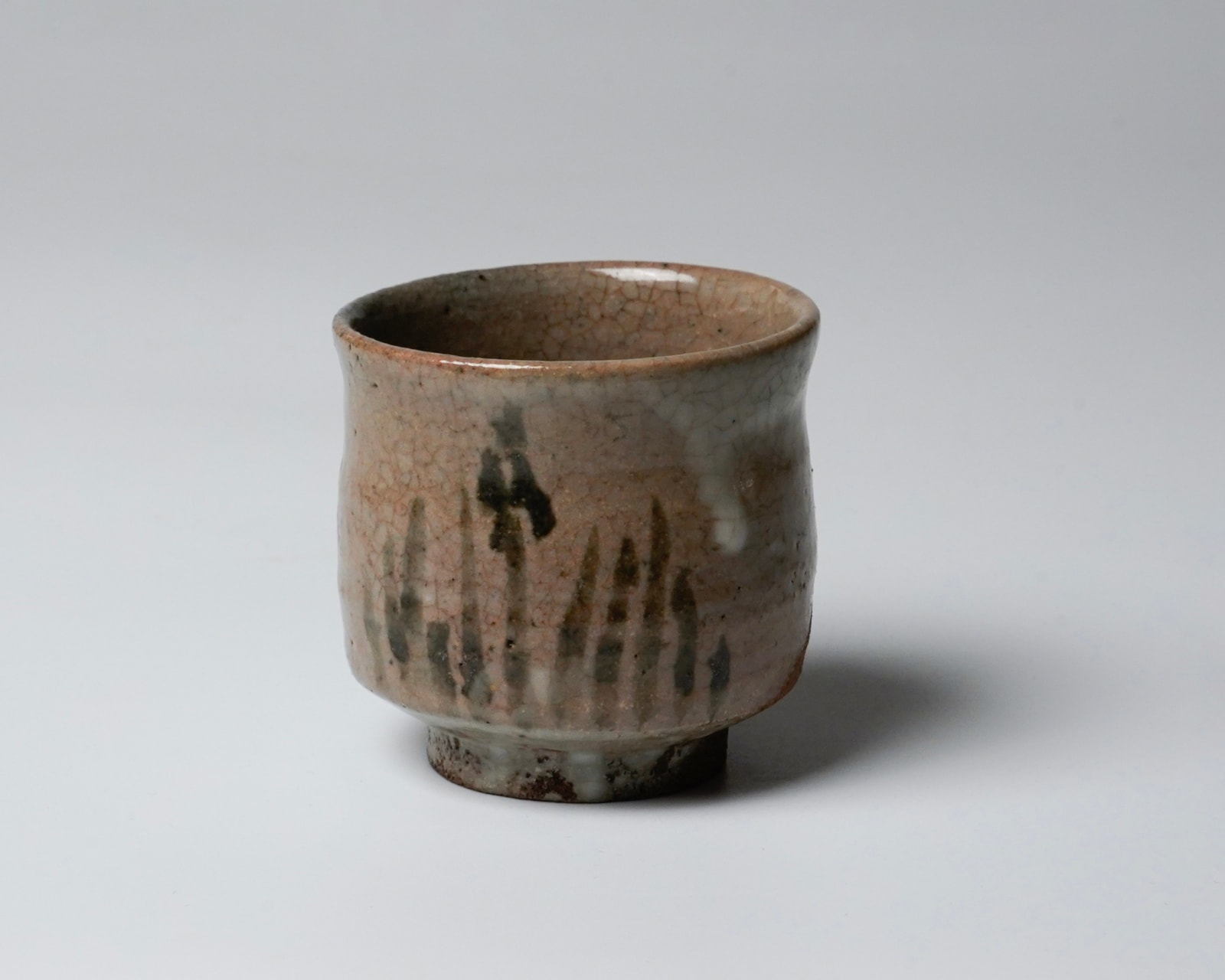 Ikeda Hyoua II 二代池田瓢阿, Karatsu Guinomi 唐津ぐい呑み