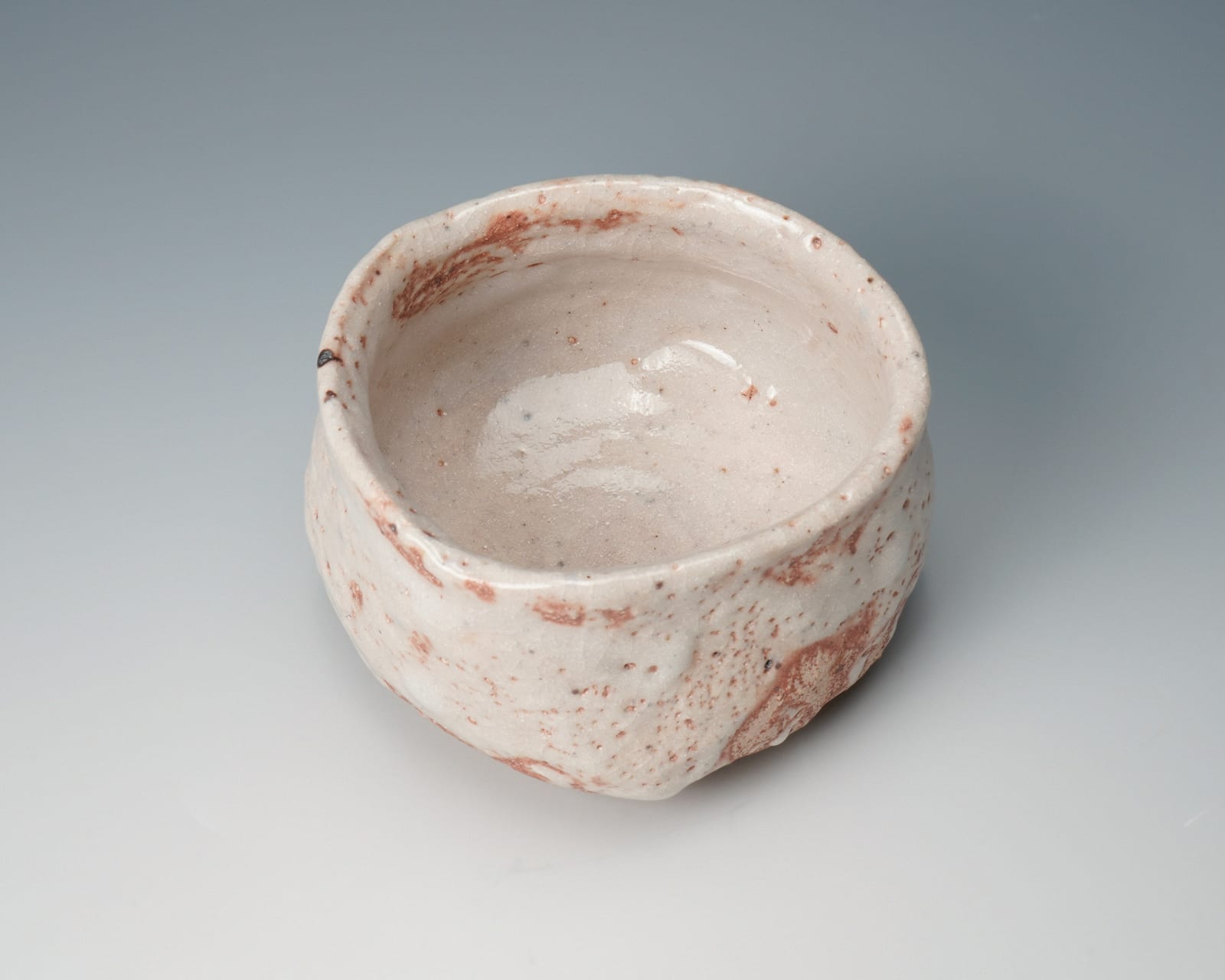 YAMADA Hiroki 山田洋樹, No.3 White shino teabowl , 2024