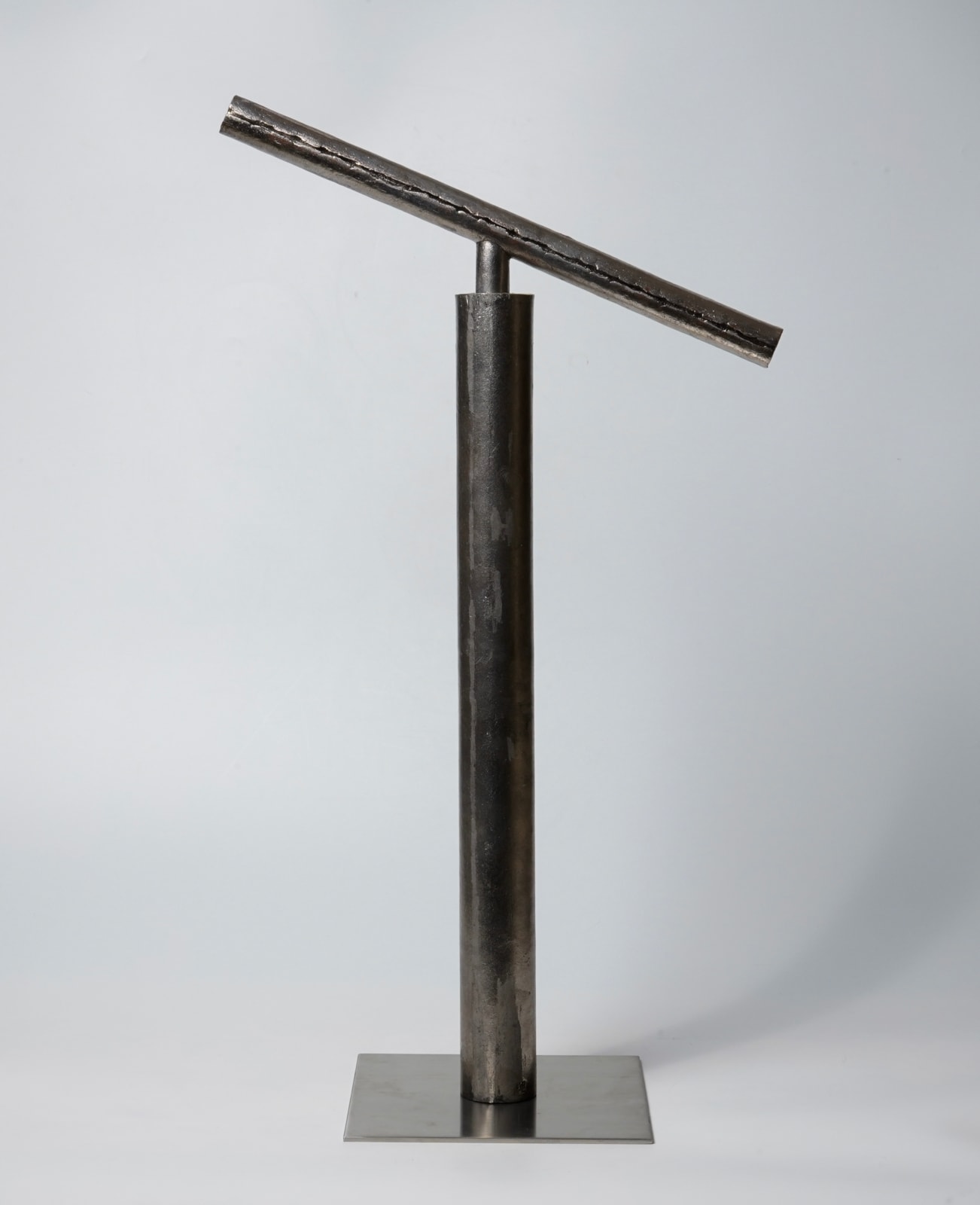 Yamada Hikaru 山田光, Silver-glazed Pipe 銀泥パイプ No.316, 1995