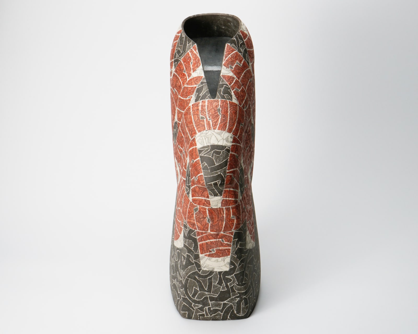 Wada Morihiro 和太守卑良, Vessel "Kaku-Gen-Jho-Mon-Ki " 赫玄条文器, 1990's