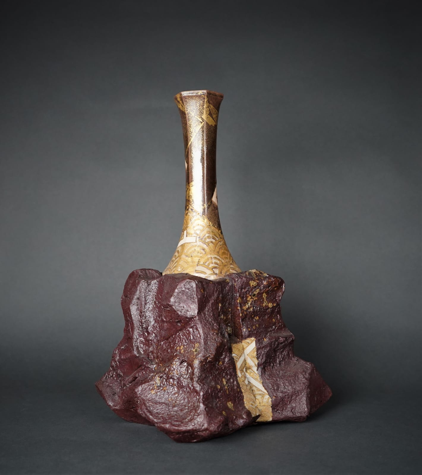 Nakamura Takuo 中村 卓夫, Flower Vase, 1999